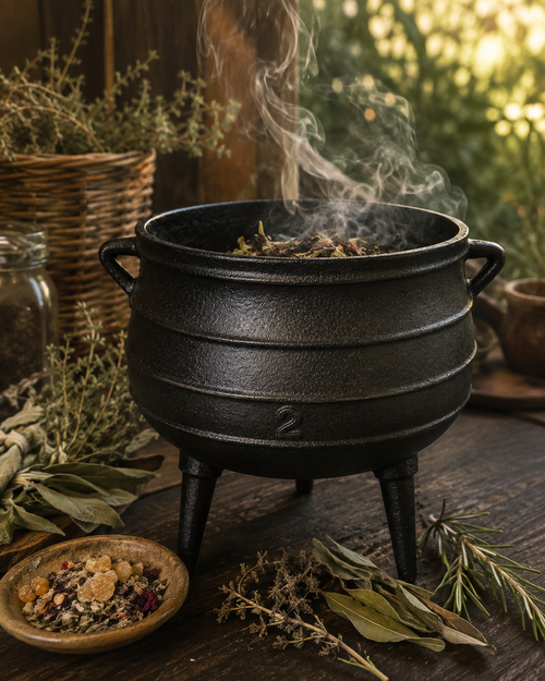 Cast Iron Cauldron / Caldero de Hierro Fundido ( Large )