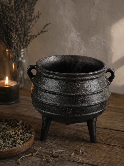 Cast Iron Cauldron / Caldero de Hierro Fundido ( Med )
