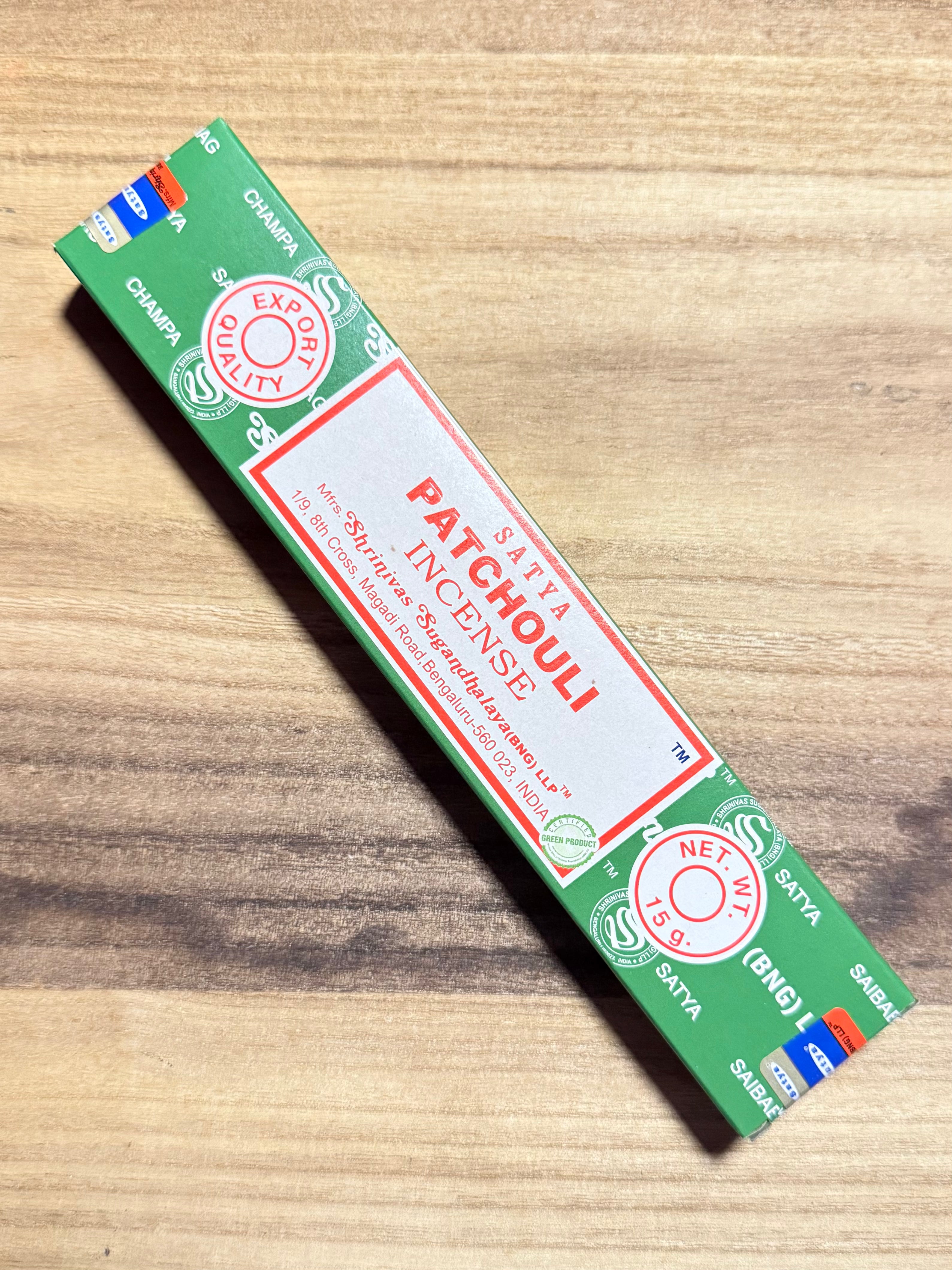Patchouli ( Satya ) Incienso