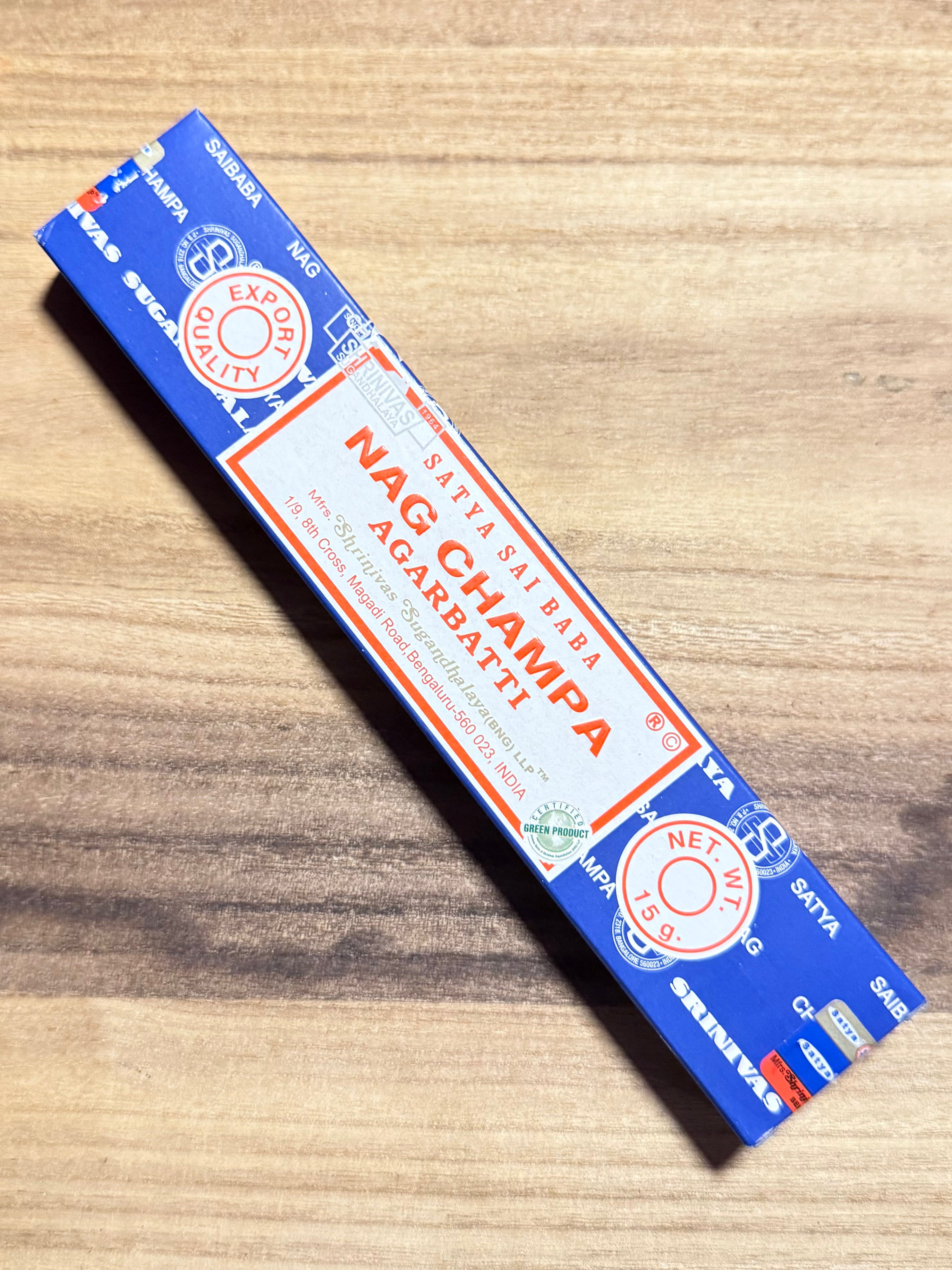 Nag Champa ( Satya ) Incienso