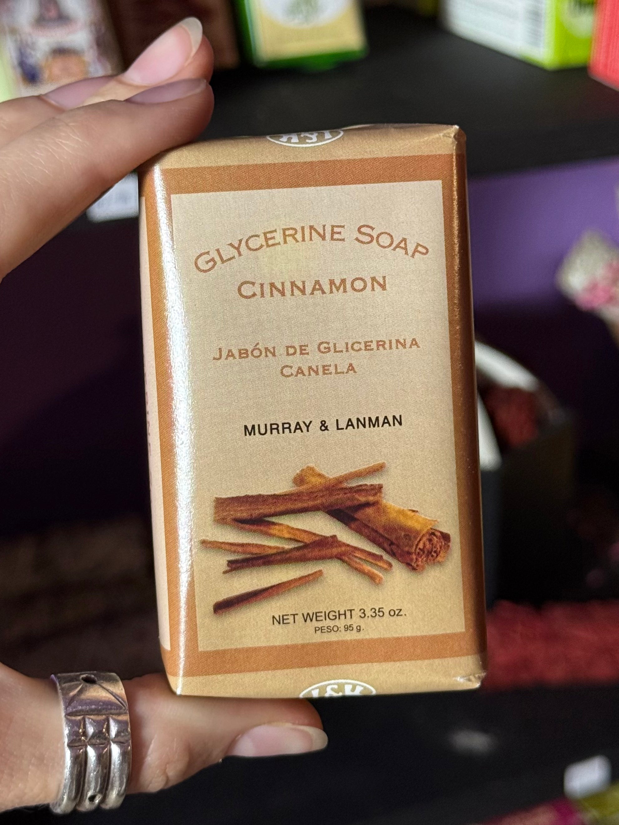 Jabón de Glicerina de Canela – Murray & Lanman (95 g)