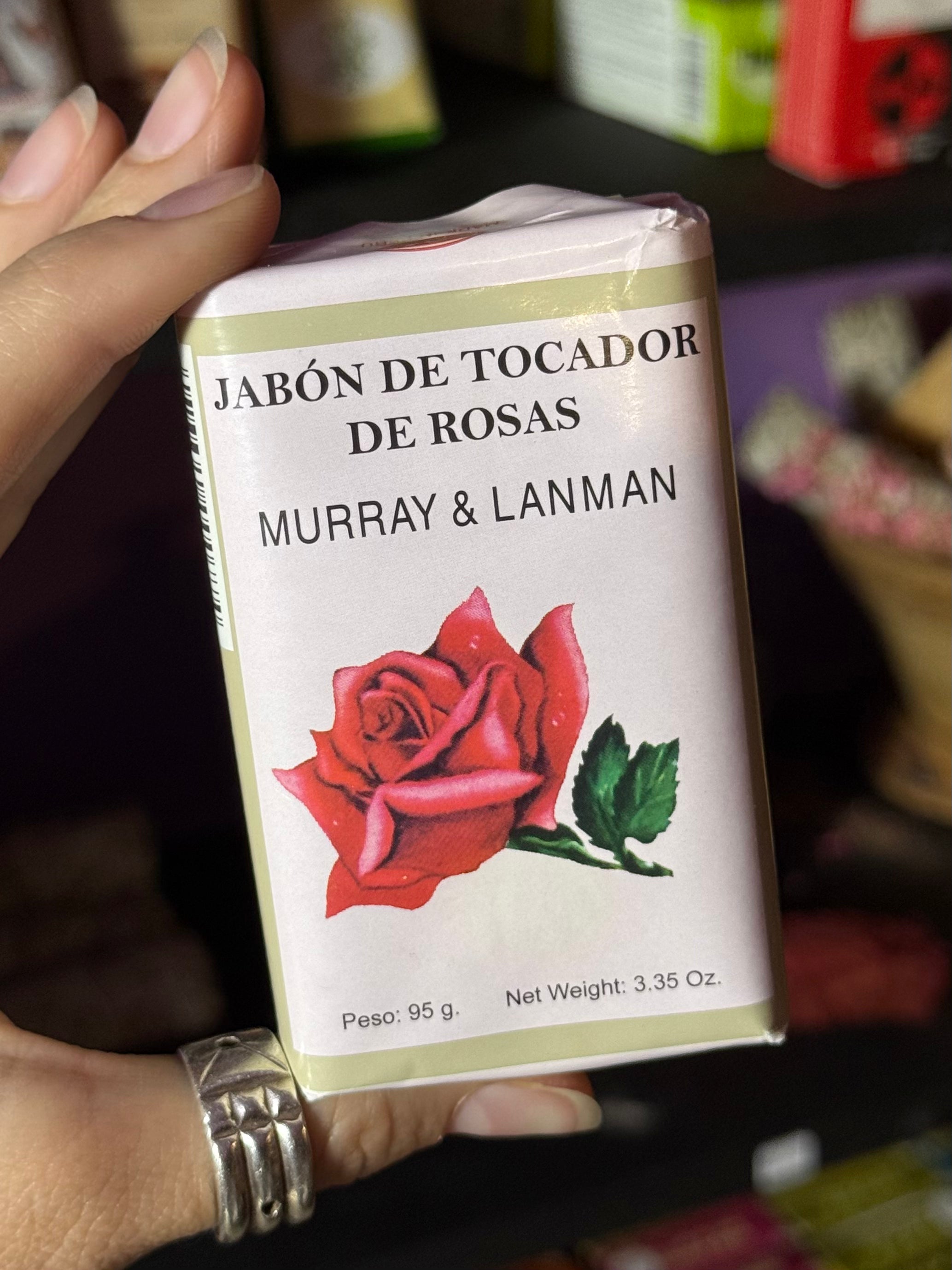 Jabón de Tocador de Rosas – Murray & Lanman (95 g)