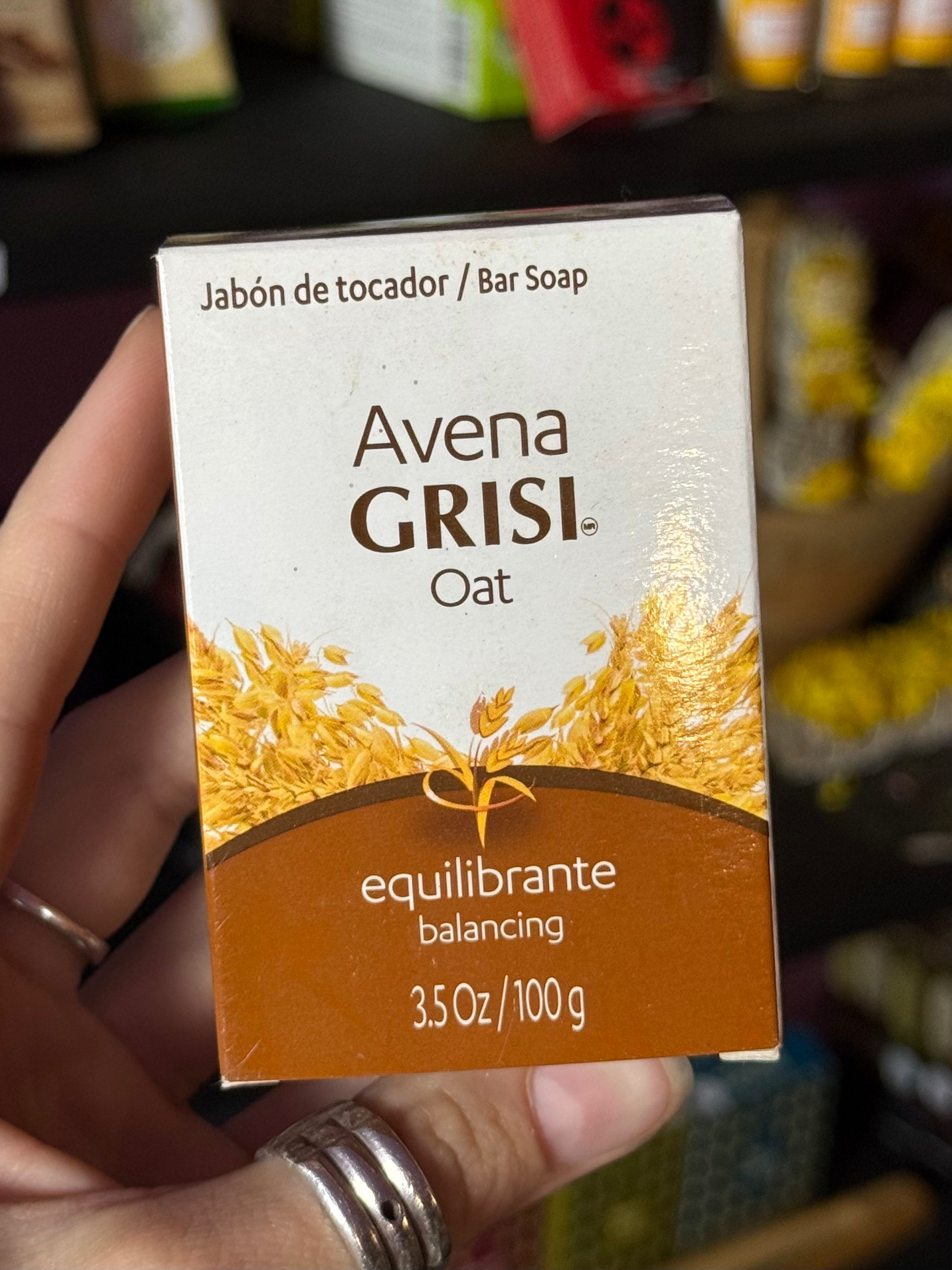 Jabón de Avena GRISI (3.5 oz / 100 g)