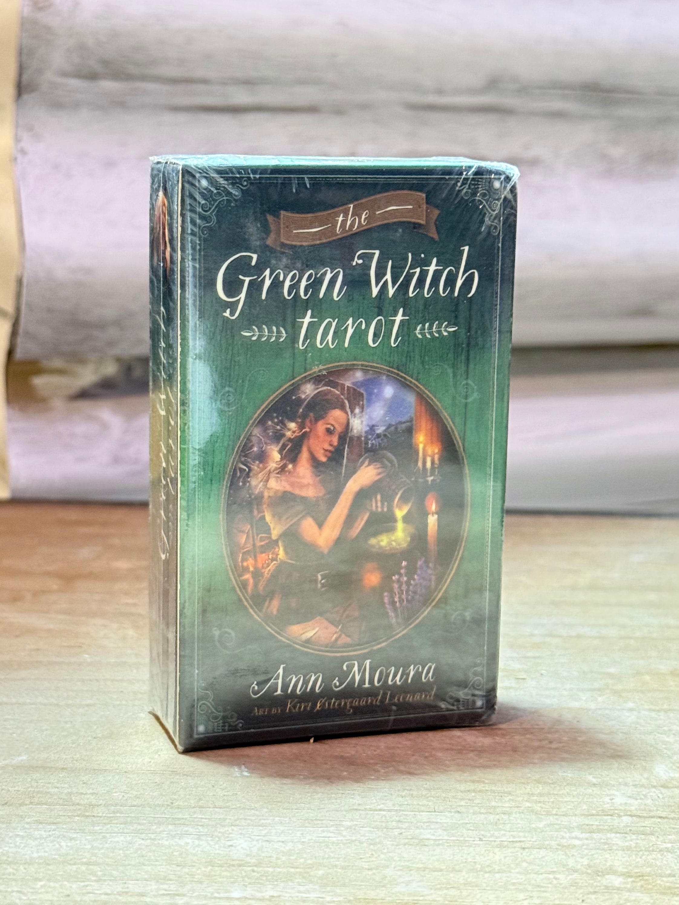 The Green Witch Tarot by Ann Moura – 78 Card Deck