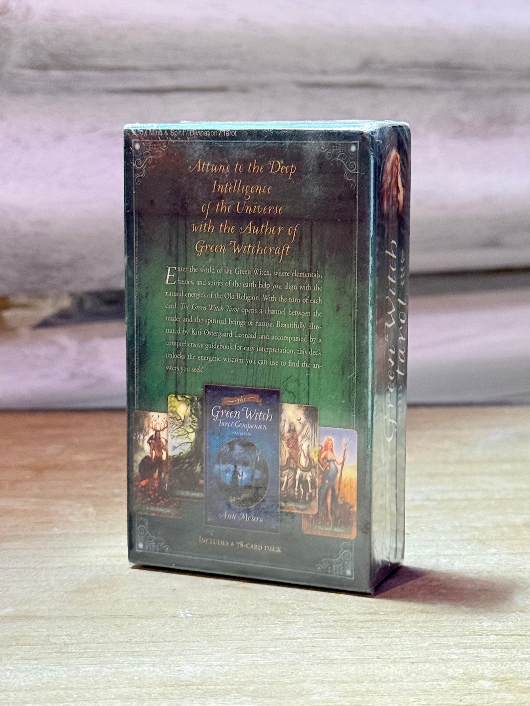 The Green Witch Tarot by Ann Moura – 78 Card Deck