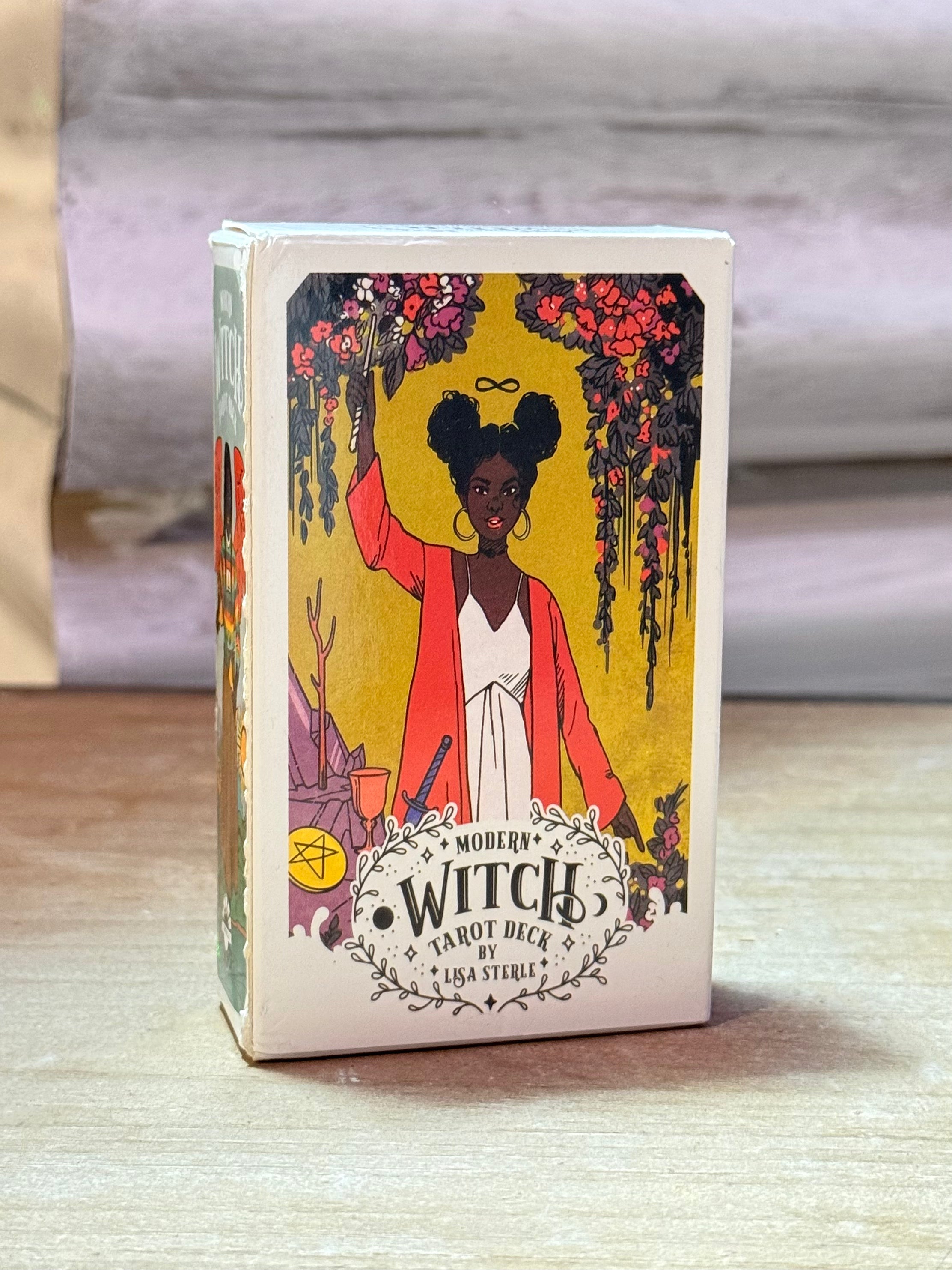 Modern Witch Tarot Deck by Lisa Sterle – 78 Card Deck