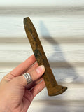 Clavo de Ferrocarril de Hierro / Railroad Iron Spike
