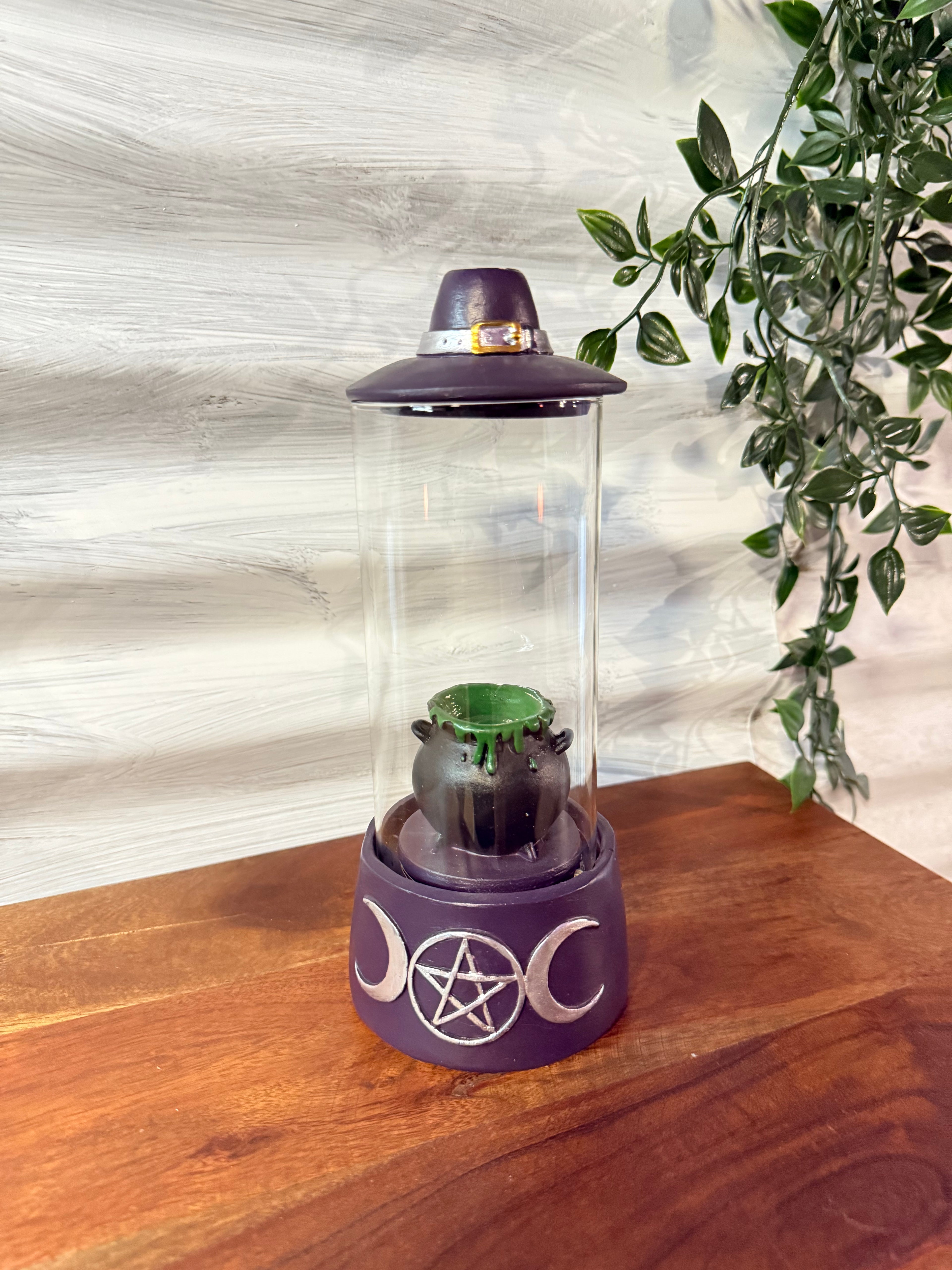 Witch Hat Backflow Incense Holder