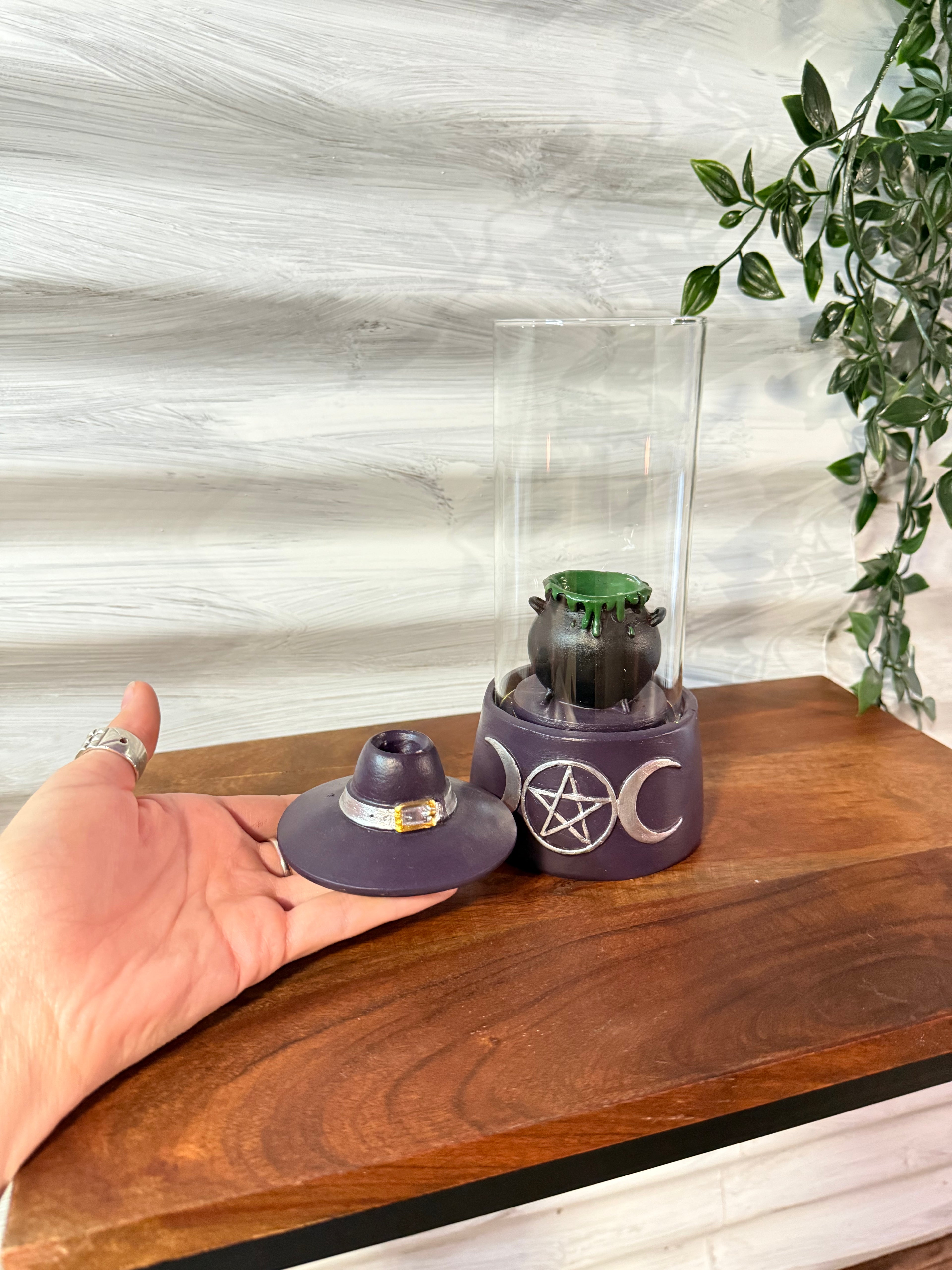 Witch Hat Backflow Incense Holder