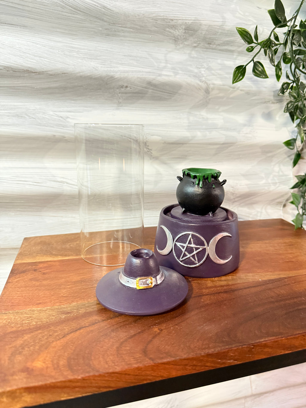 Witch Hat Backflow Incense Holder