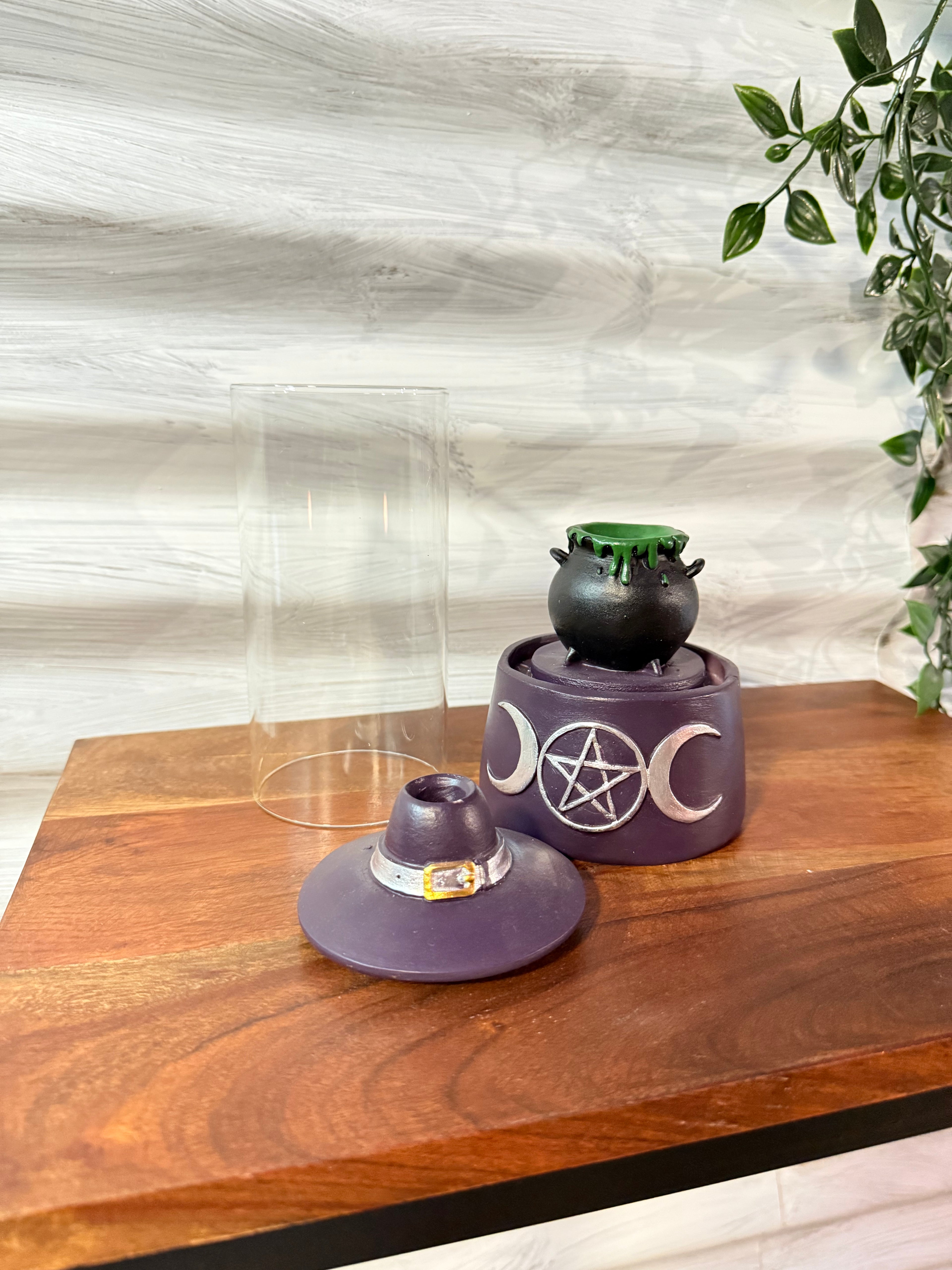 Witch Hat Backflow Incense Holder