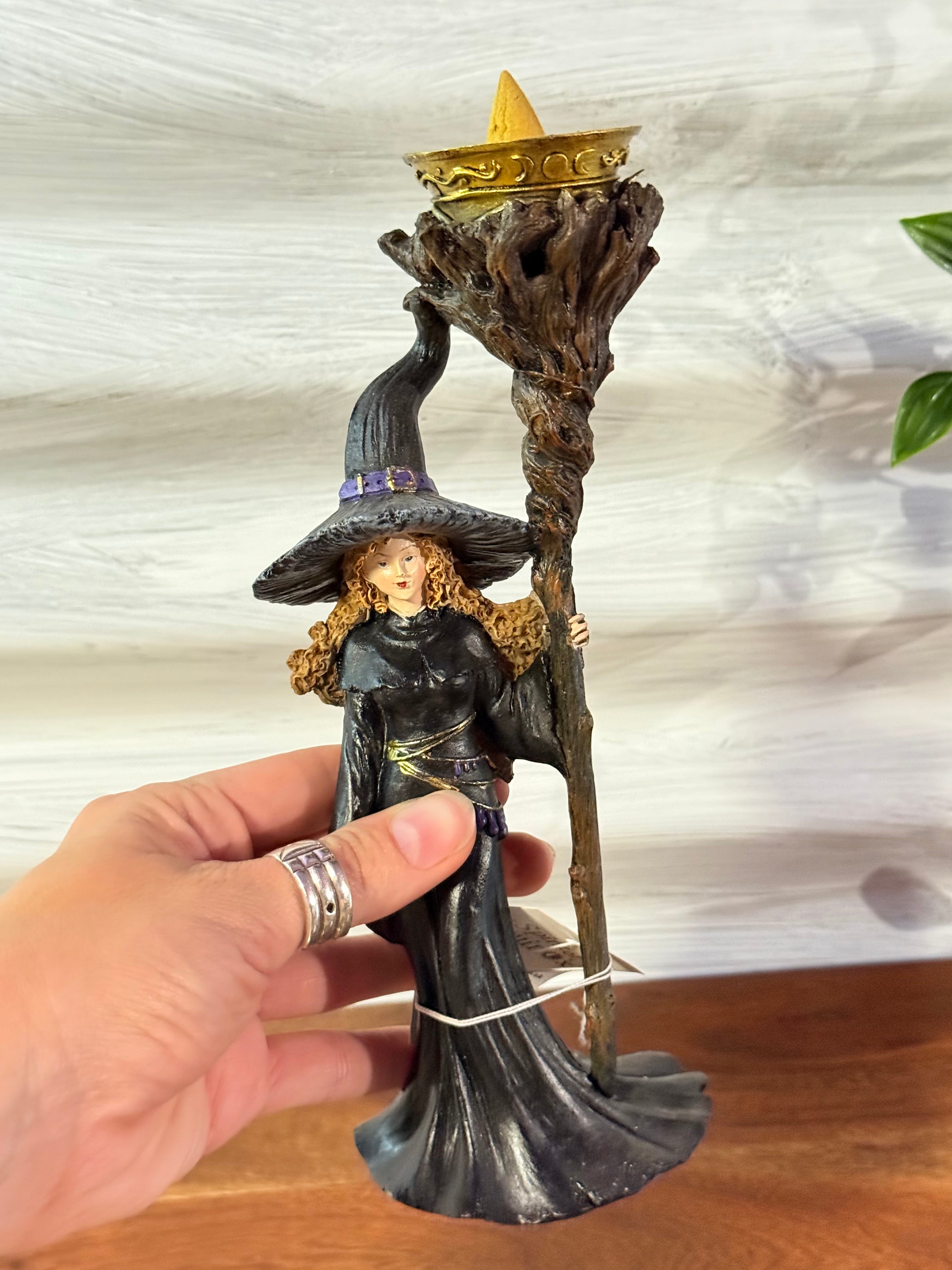 Porta Incienso de Cono Bruja / Witch Cone Incense Holder
