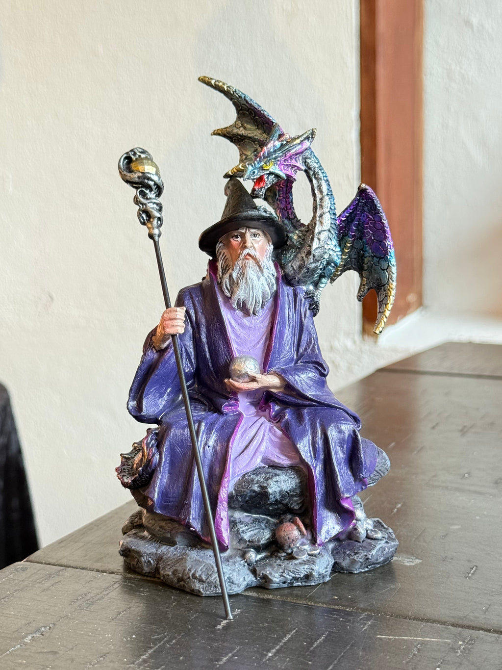 Merlín con Dragón / Merlin with Dragon
