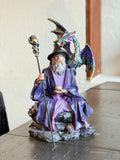Merlín con Dragón / Merlin with Dragon