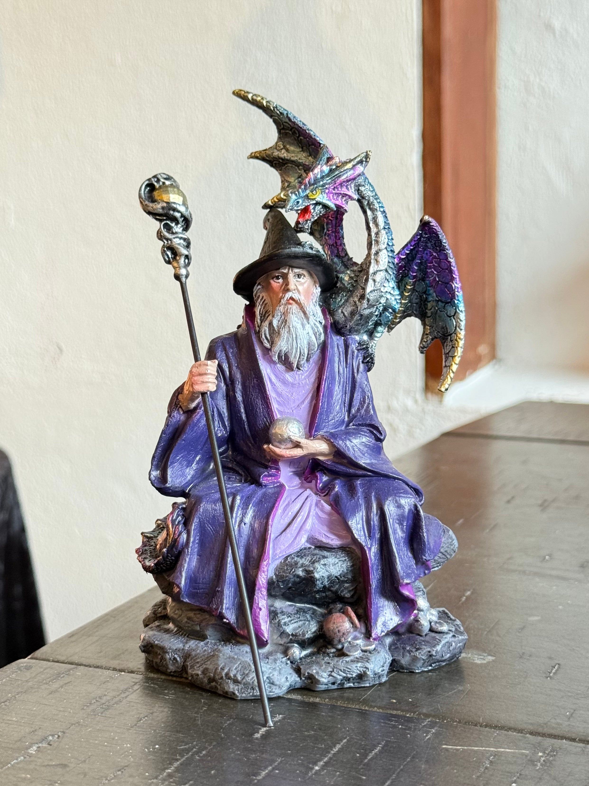 Merlín con Dragón / Merlin with Dragon