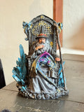 Merlín en el Trono con Dragón / Merlin on the Throne with Dragon