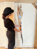 Escoba Ritual Artesanal de la Bruja de los secretos Handcrafted Witch’s Secret Keeper Ritual Broom (consagrada)