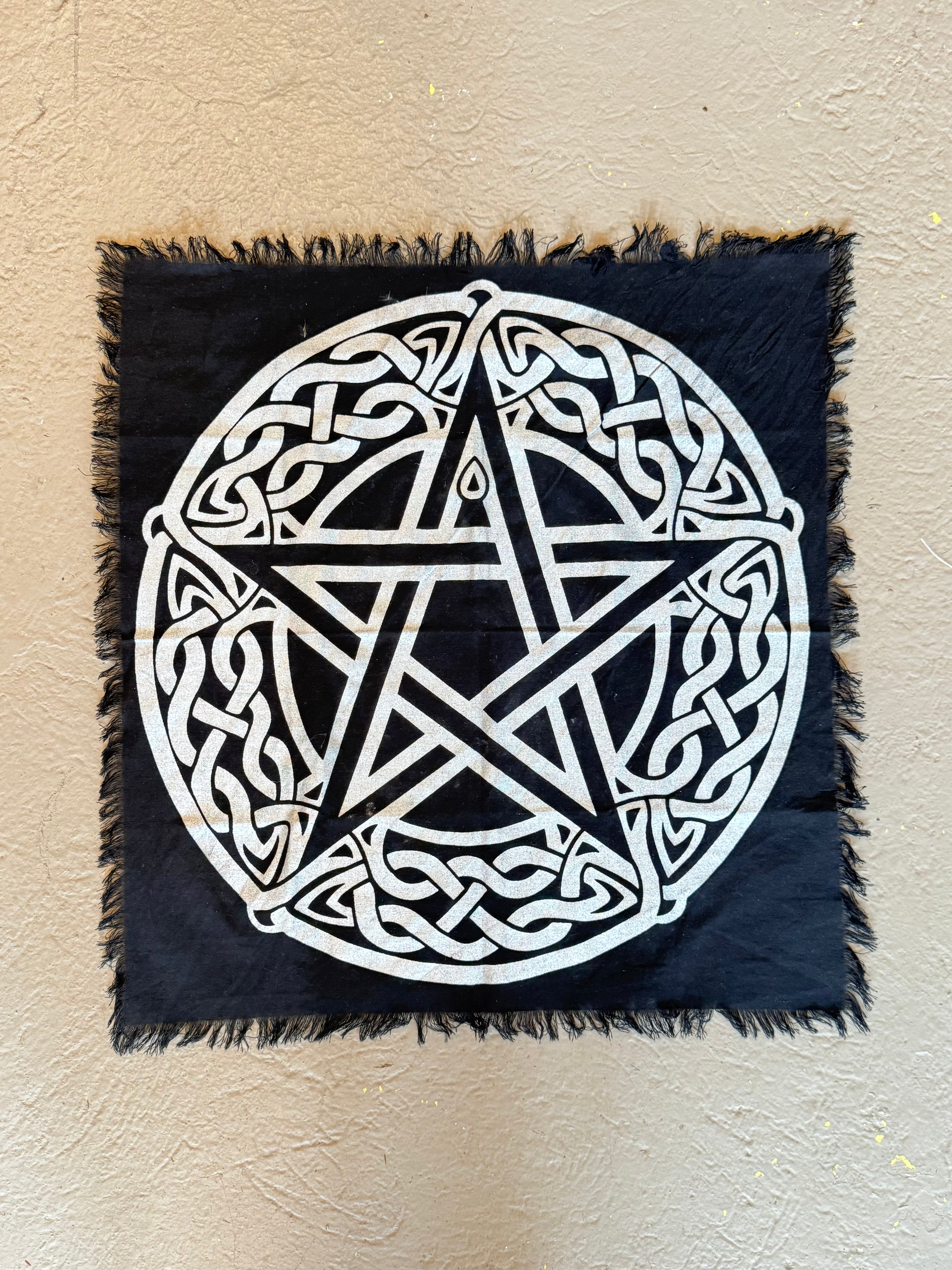 Tapiz Pentagrama Celta / Celtic Pentagram Tapestry