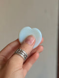Worry Stone de Opalita Corazón / Opalite Heart Worry Stone