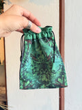 Pouch Verde para Cartas y Cristales / Green Storage Pouch