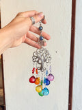 Prisma Árbol de la Vida con Hamsa y Ojo Turco / Tree of Life Prism with Hamsa and Evil Eye