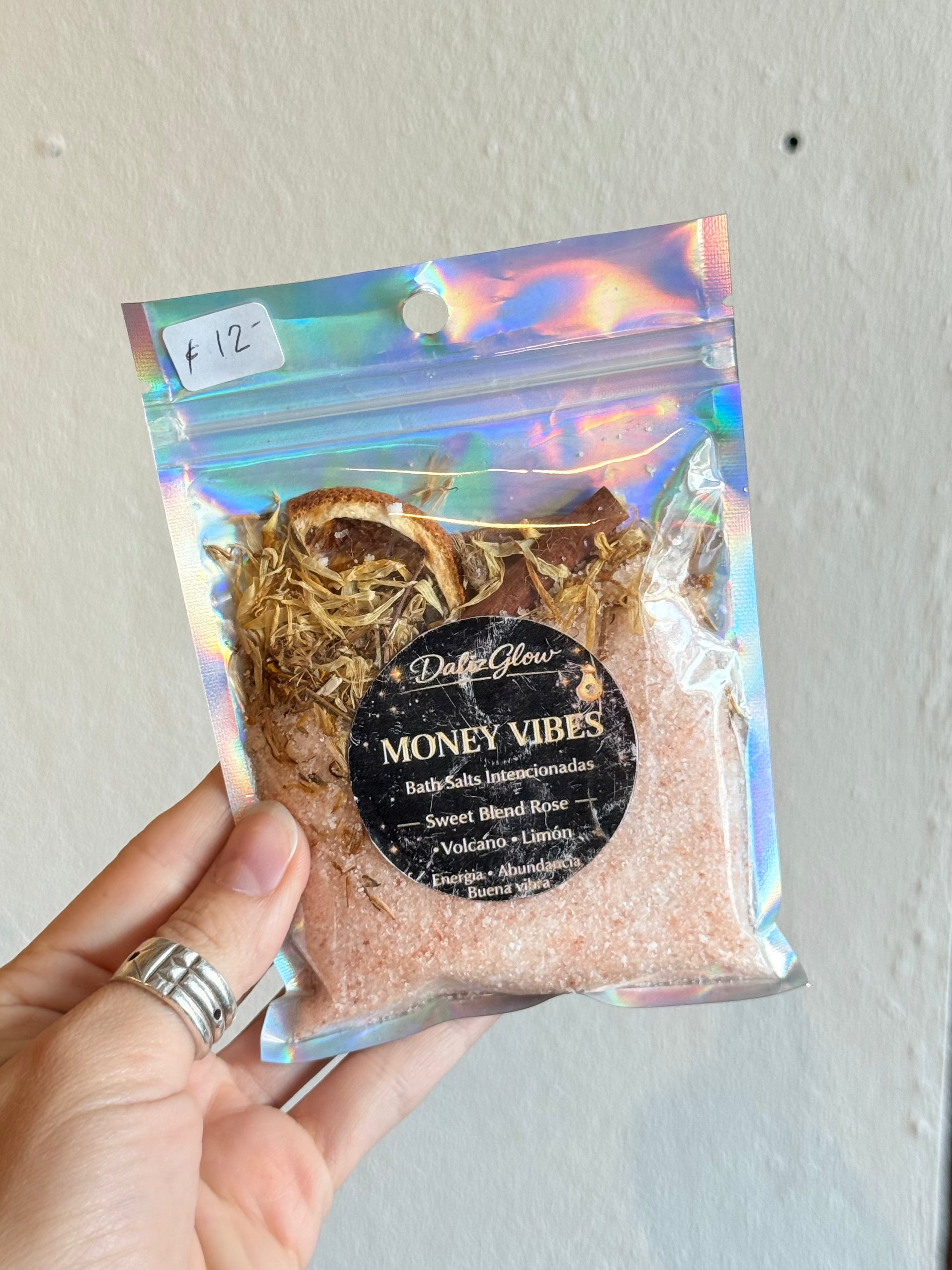 Money Vibes – Sales de Baño Intencionadas / Money Vibes Intentional Bath Salts