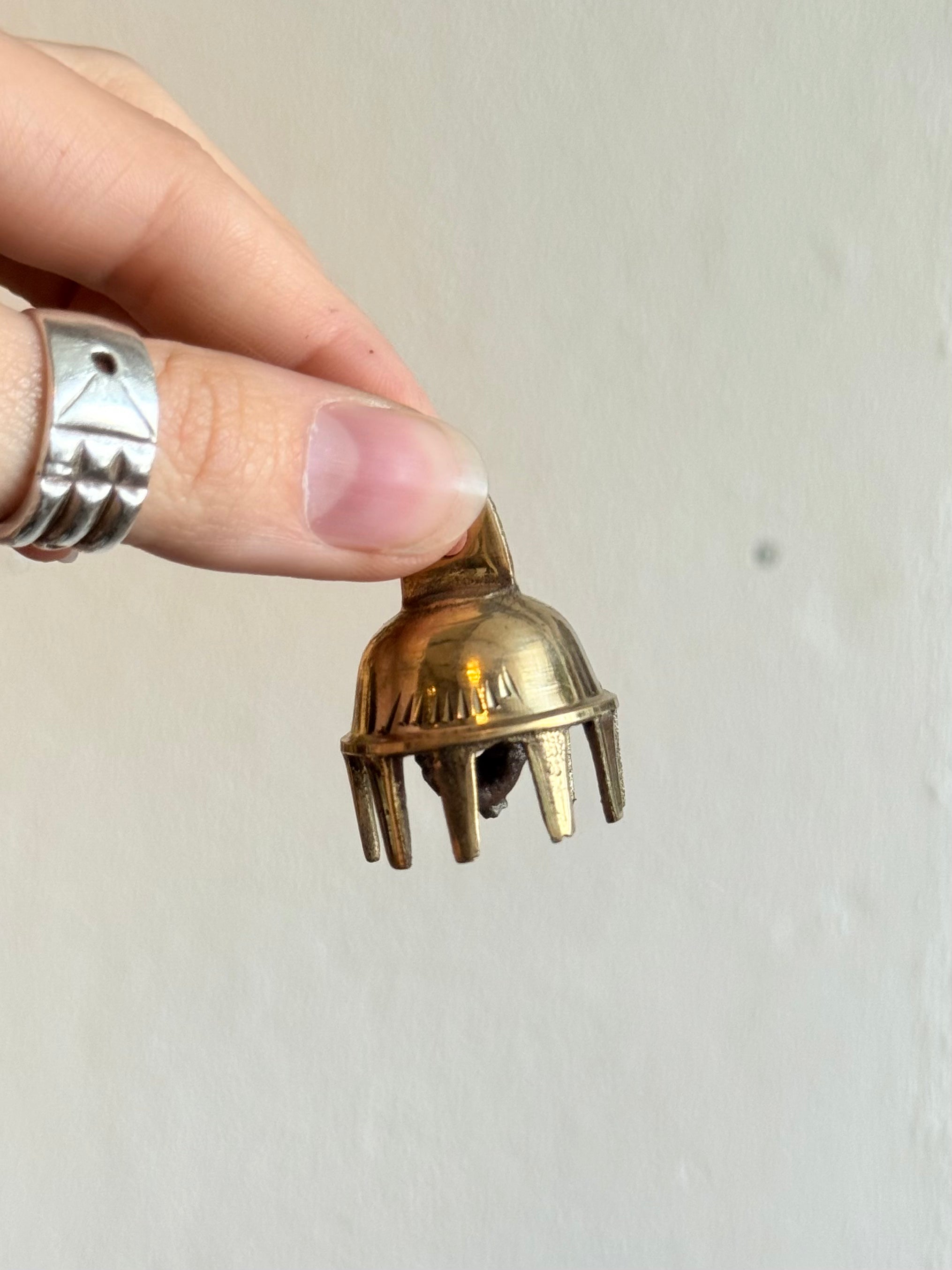 Campana de Limpieza Energética de Bronce / Brass Energy Clearing Bell