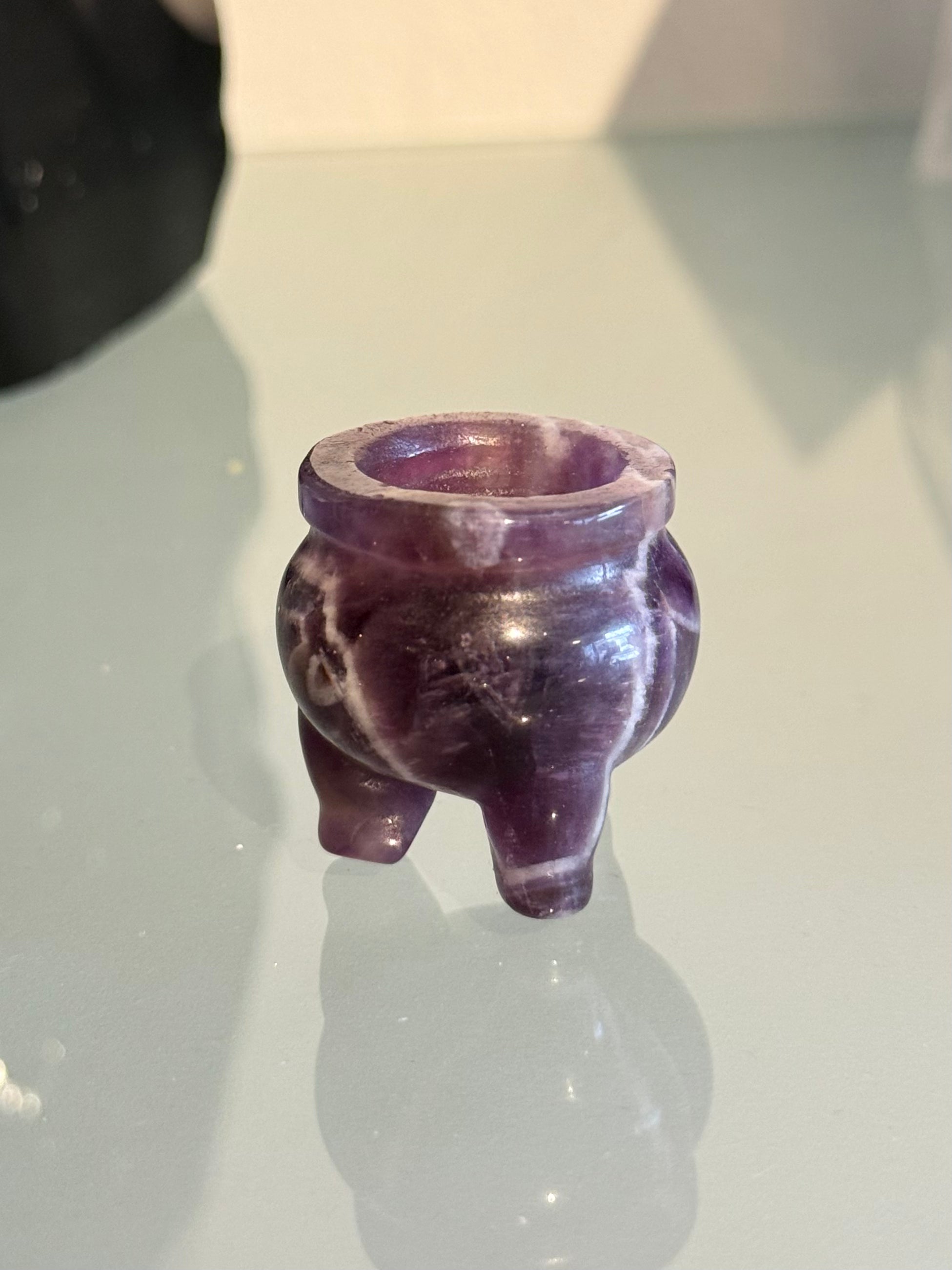 Mini Caldero de Amatista | Amethyst Mini Cauldron