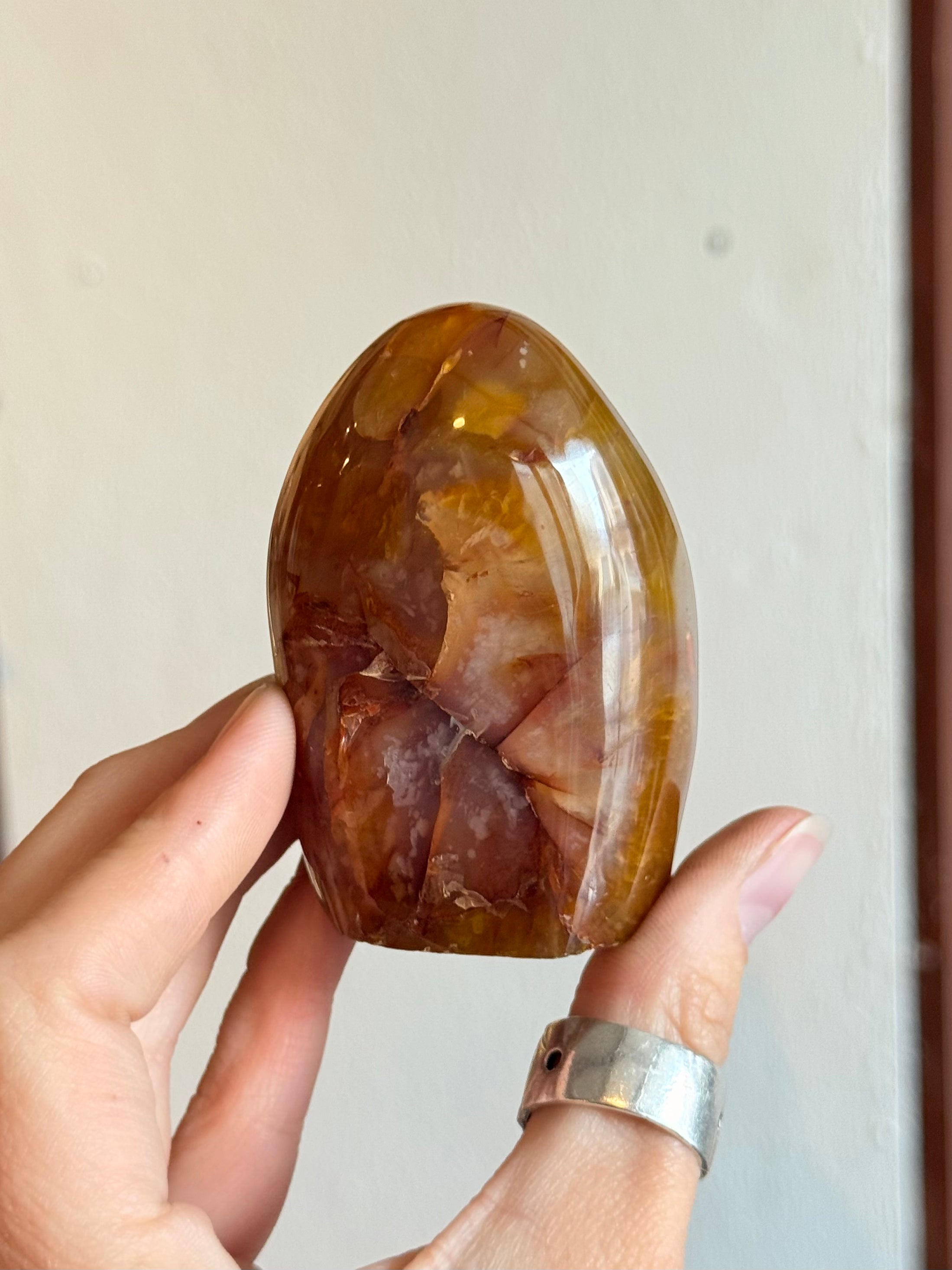 Carnelian Freeform / Forma Libre de Cornalina