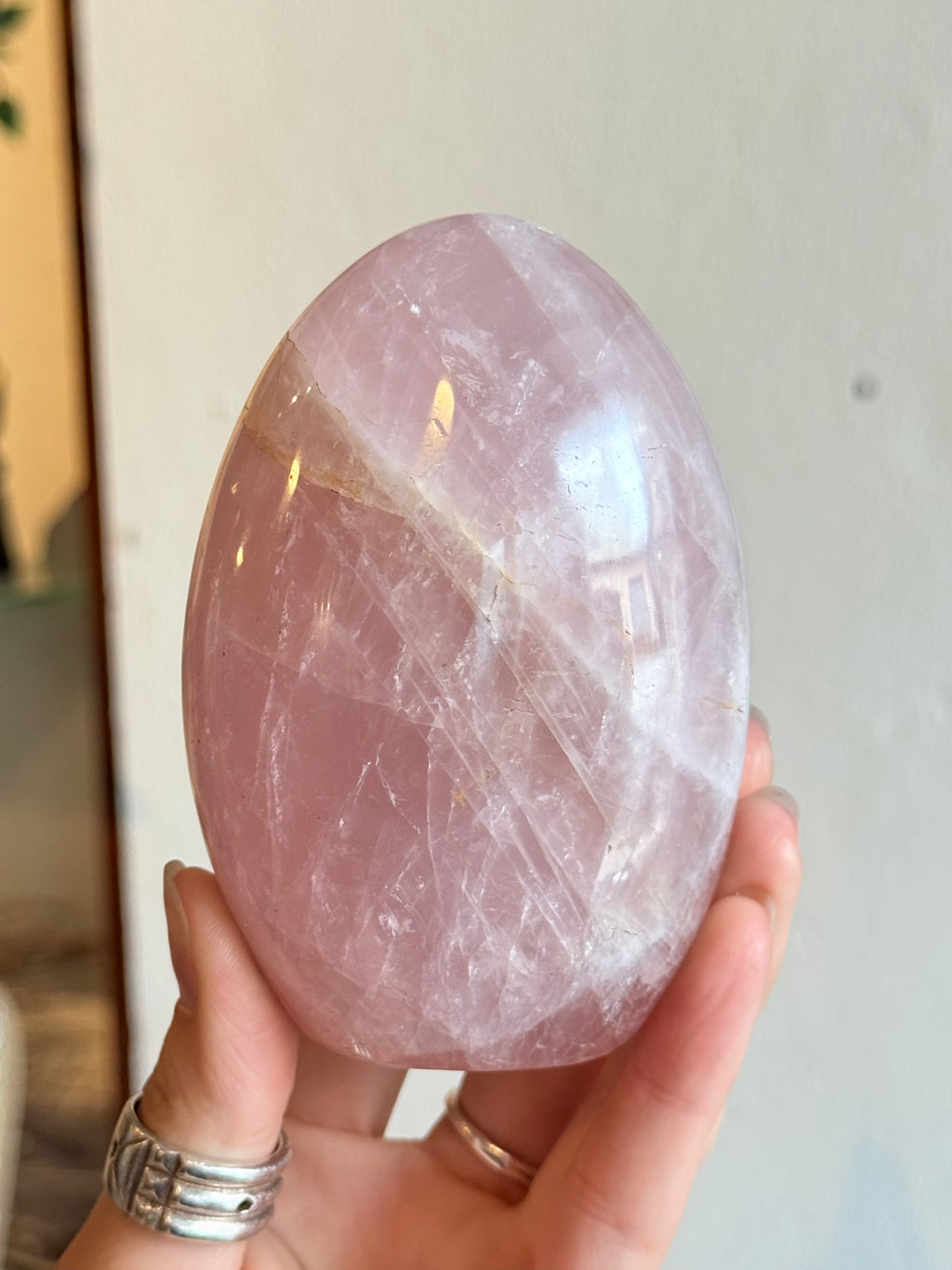 Rose Quartz Freeform / Forma Libre de Cuarzo Rosado