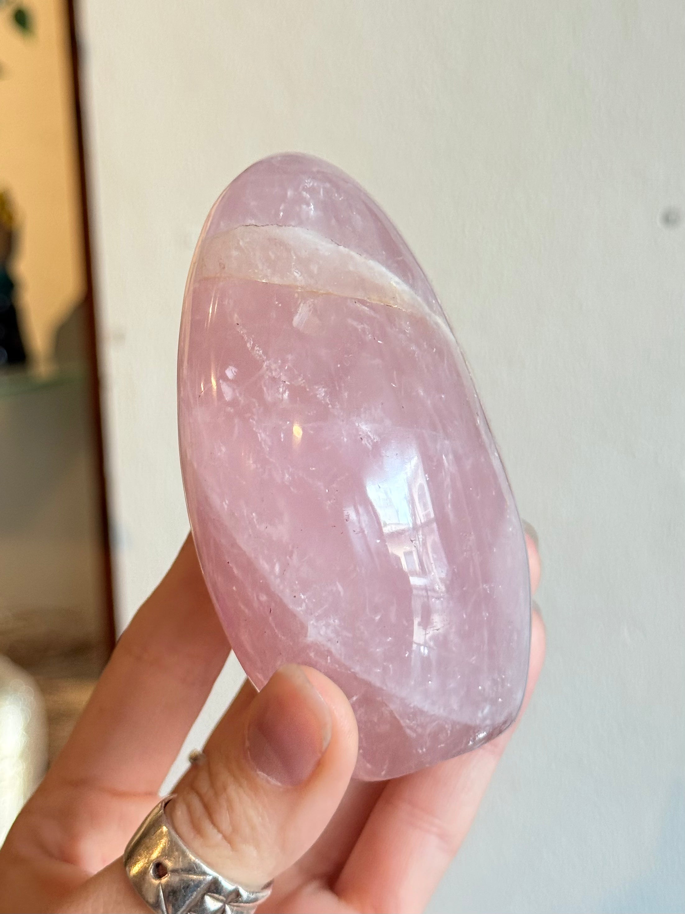 Rose Quartz Freeform / Forma Libre de Cuarzo Rosado