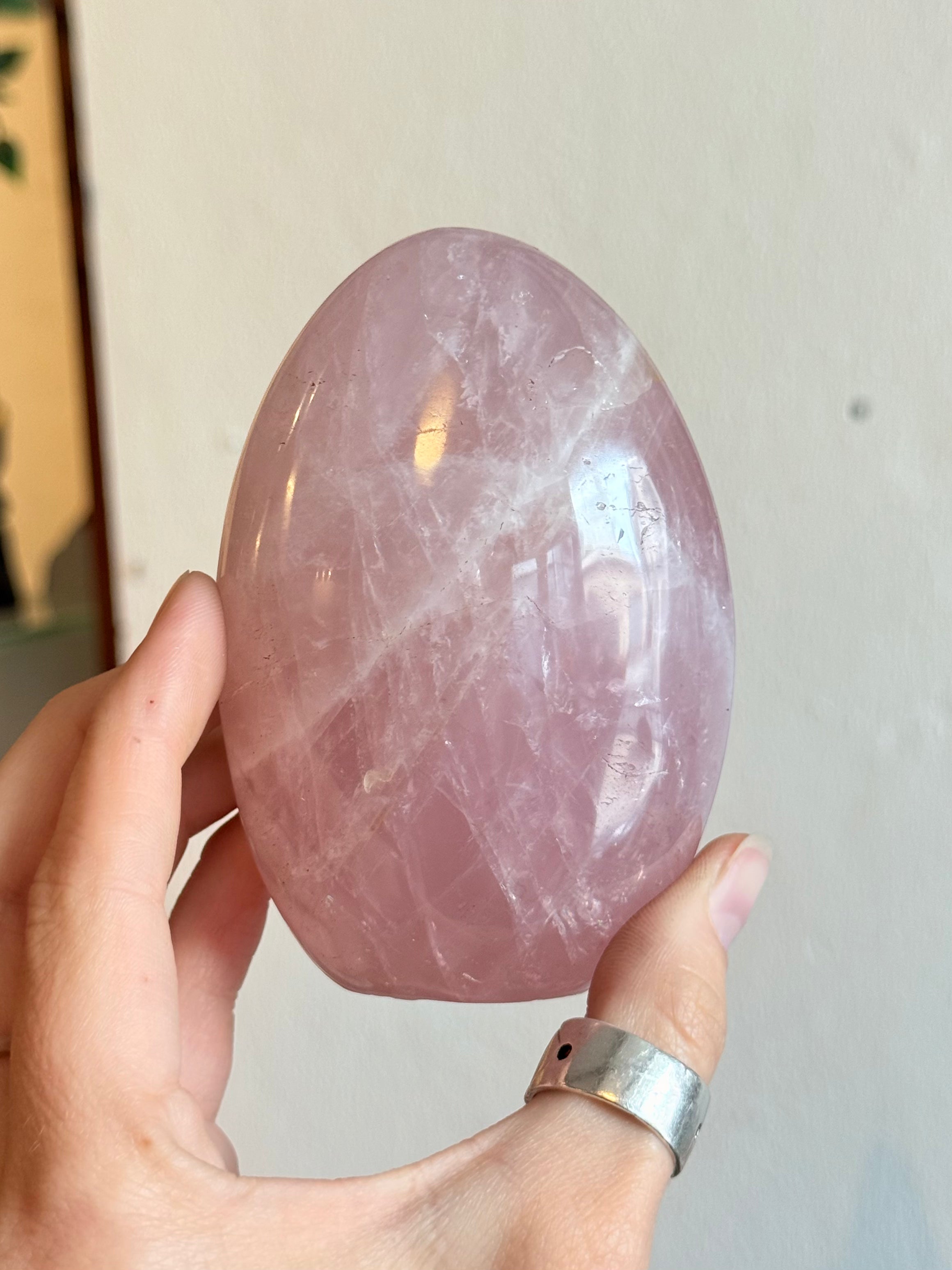 Rose Quartz Freeform / Forma Libre de Cuarzo Rosado