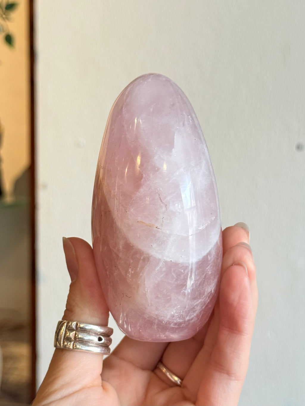 Rose Quartz Freeform / Forma Libre de Cuarzo Rosado