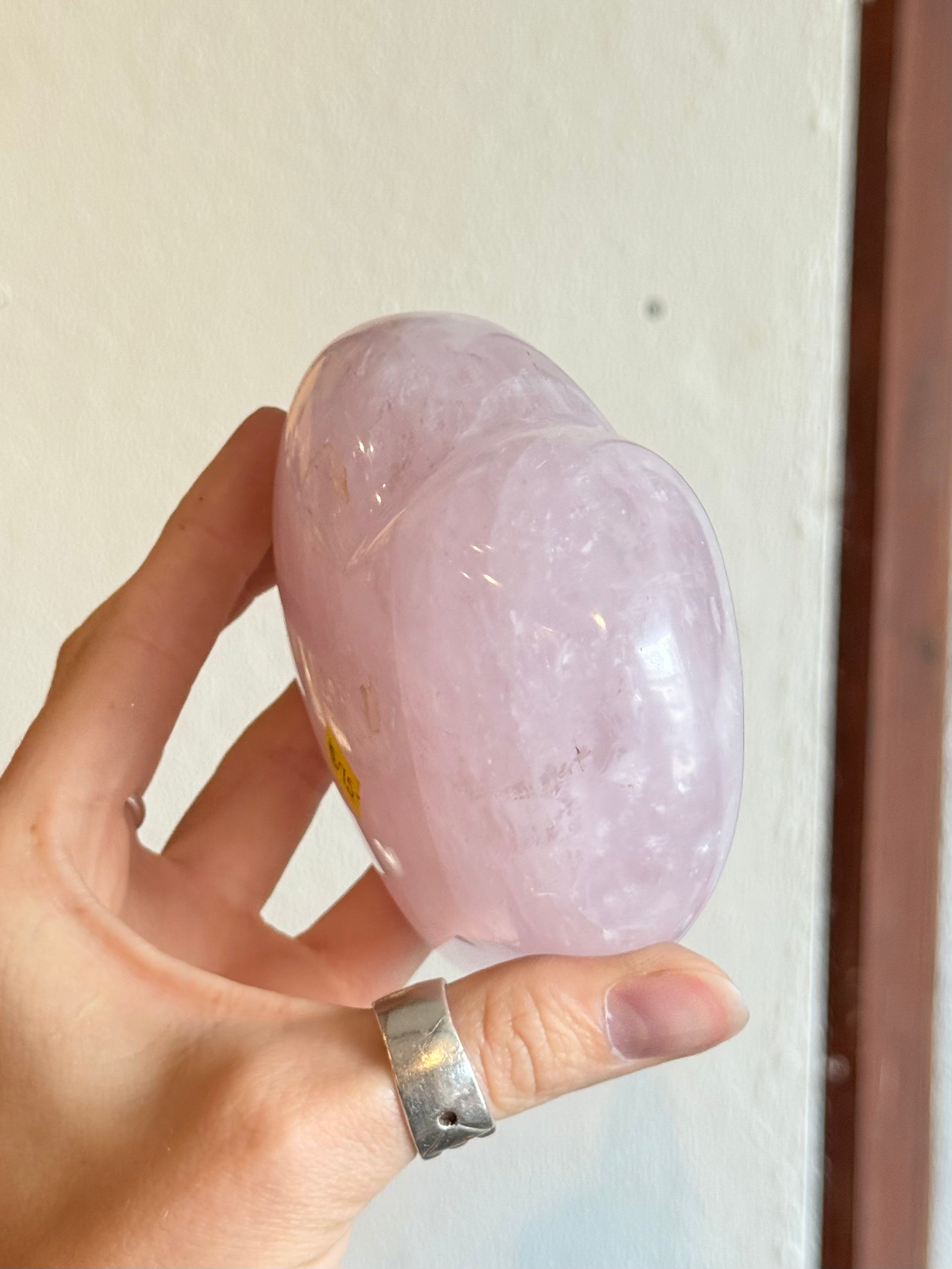 Rose Quartz Heart / Corazón de Cuarzo Rosado