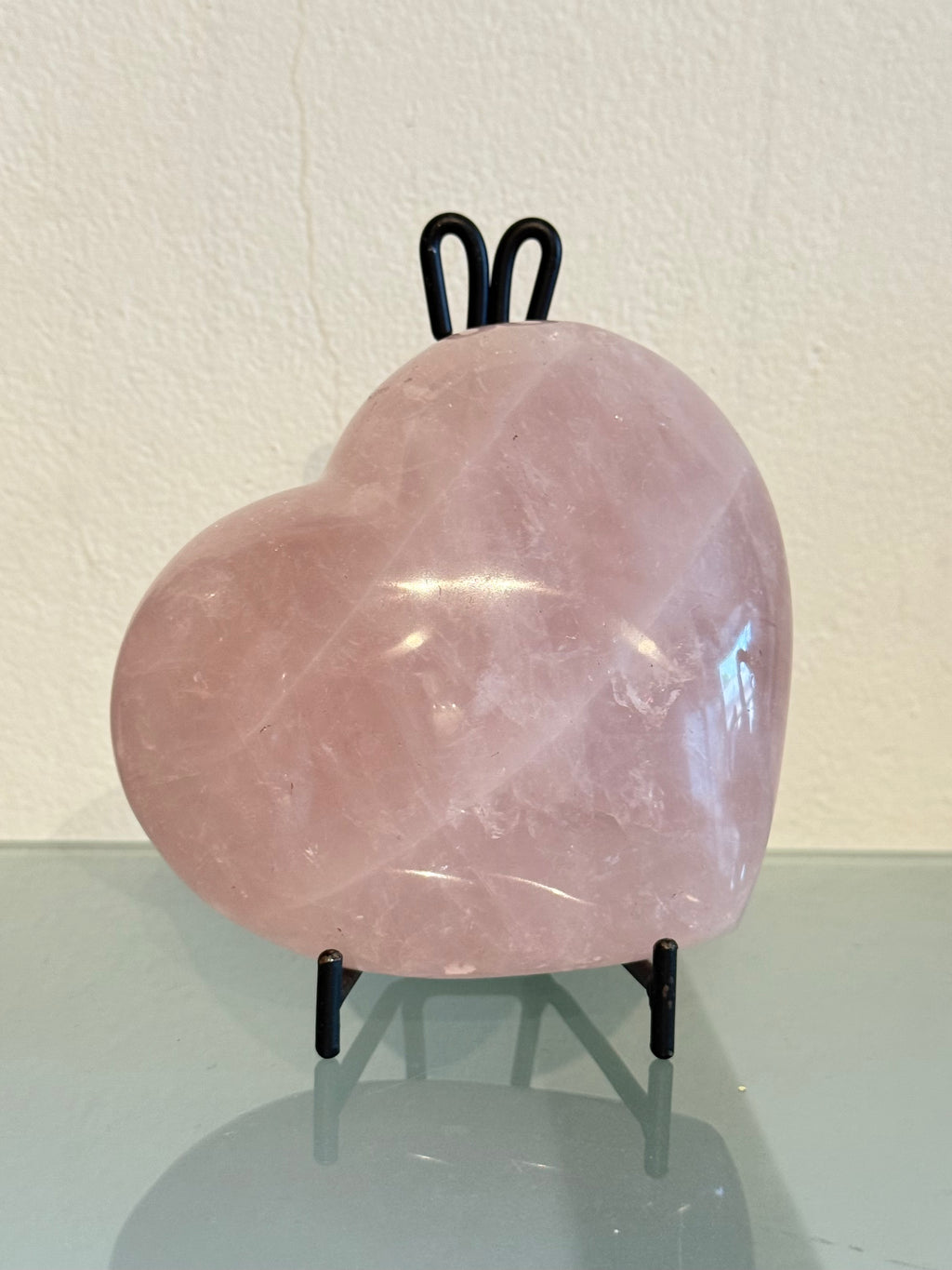 Rose Quartz Heart / Corazón de Cuarzo Rosado