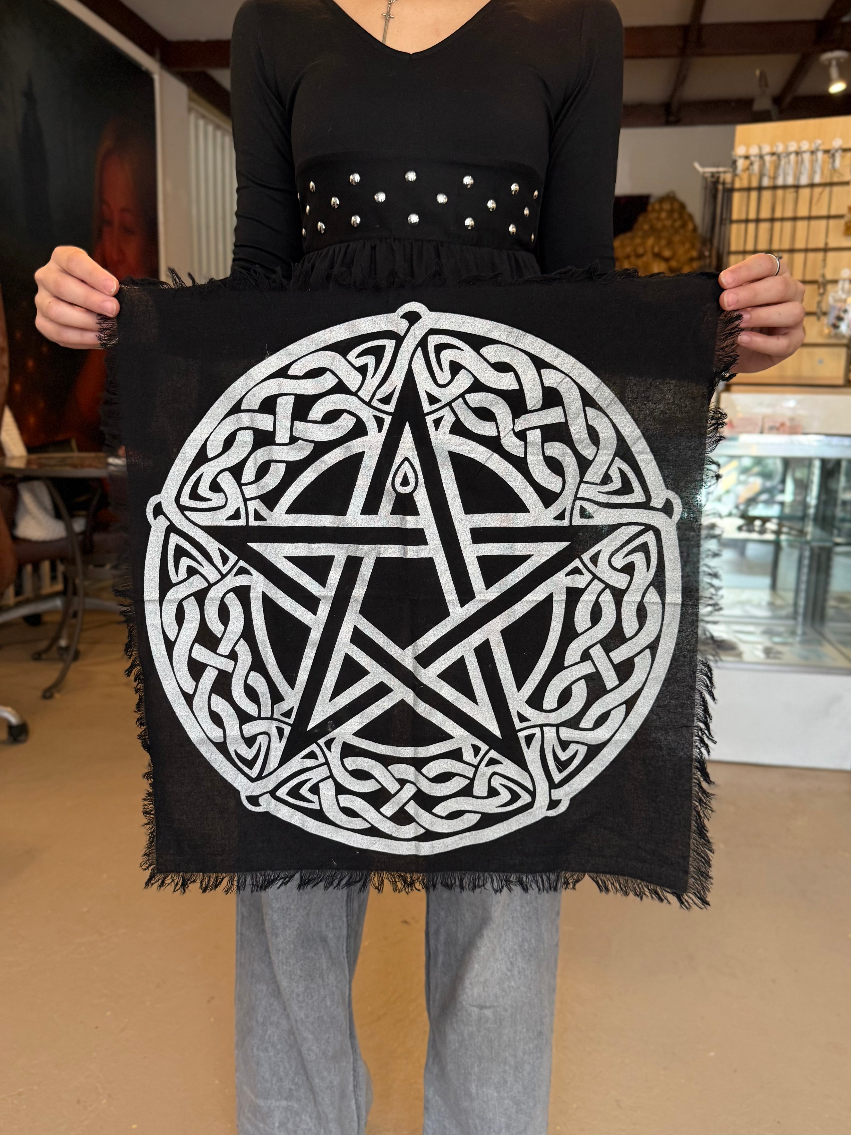 Tapiz Pentagrama Celta / Celtic Pentagram Tapestry