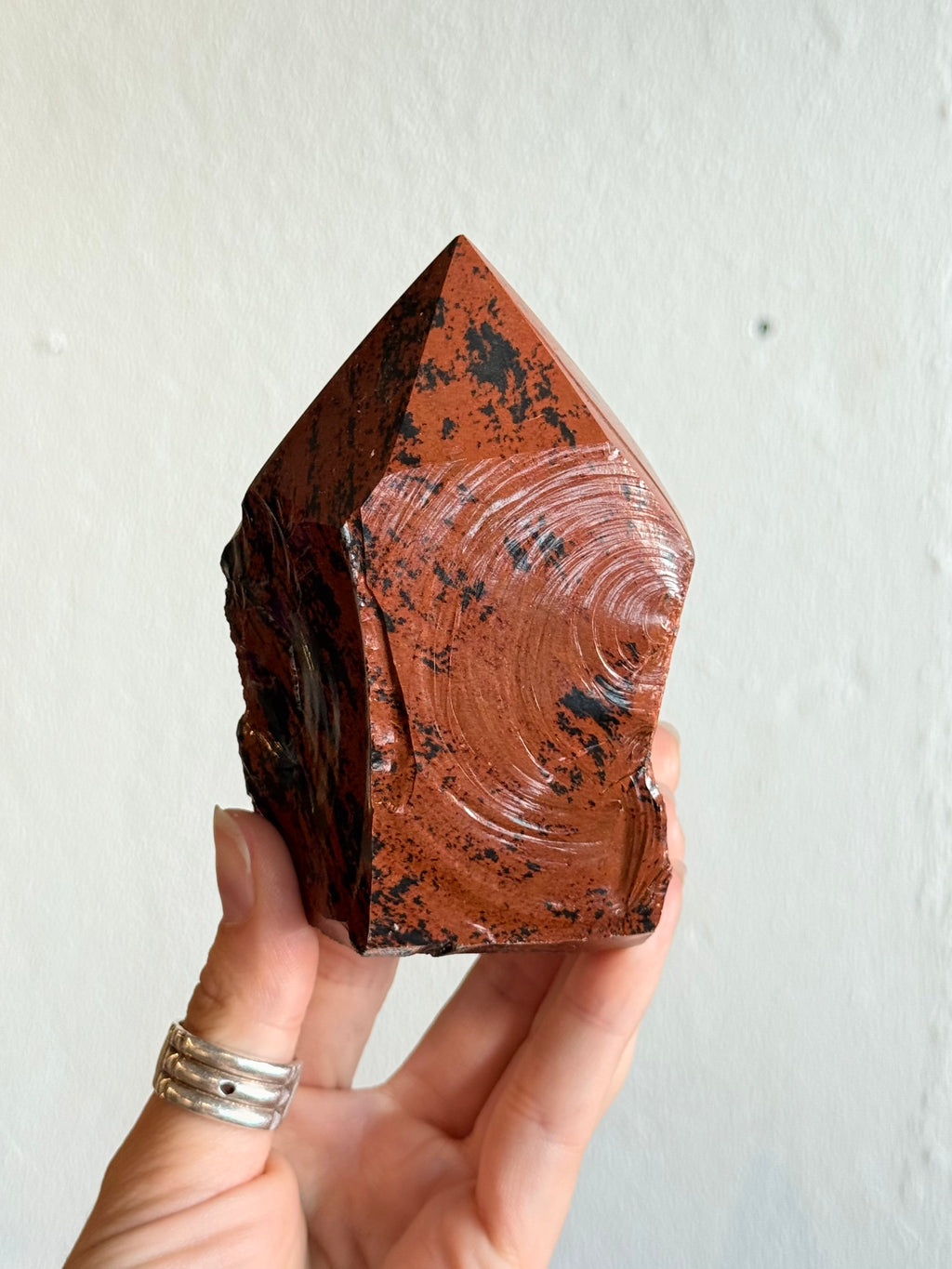 Punta de Obsidiana Caoba / Mahogany Obsidian Point