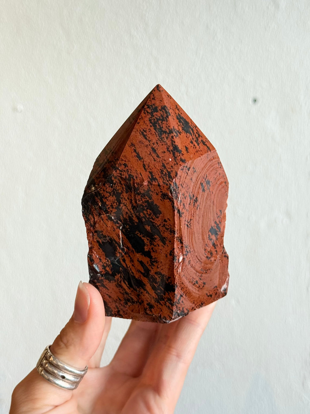 Punta de Obsidiana Caoba / Mahogany Obsidian Point