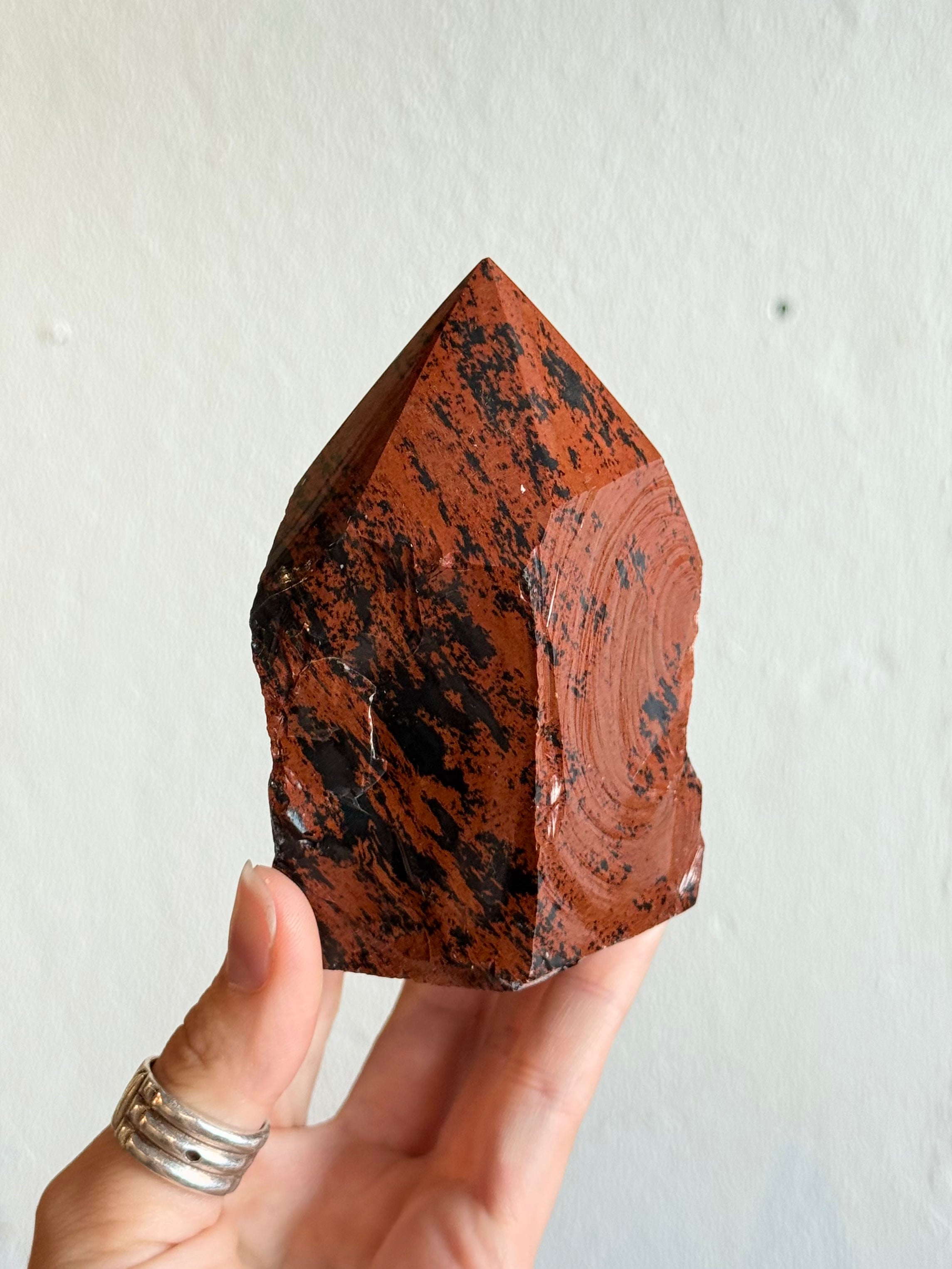 Punta de Obsidiana Caoba / Mahogany Obsidian Point