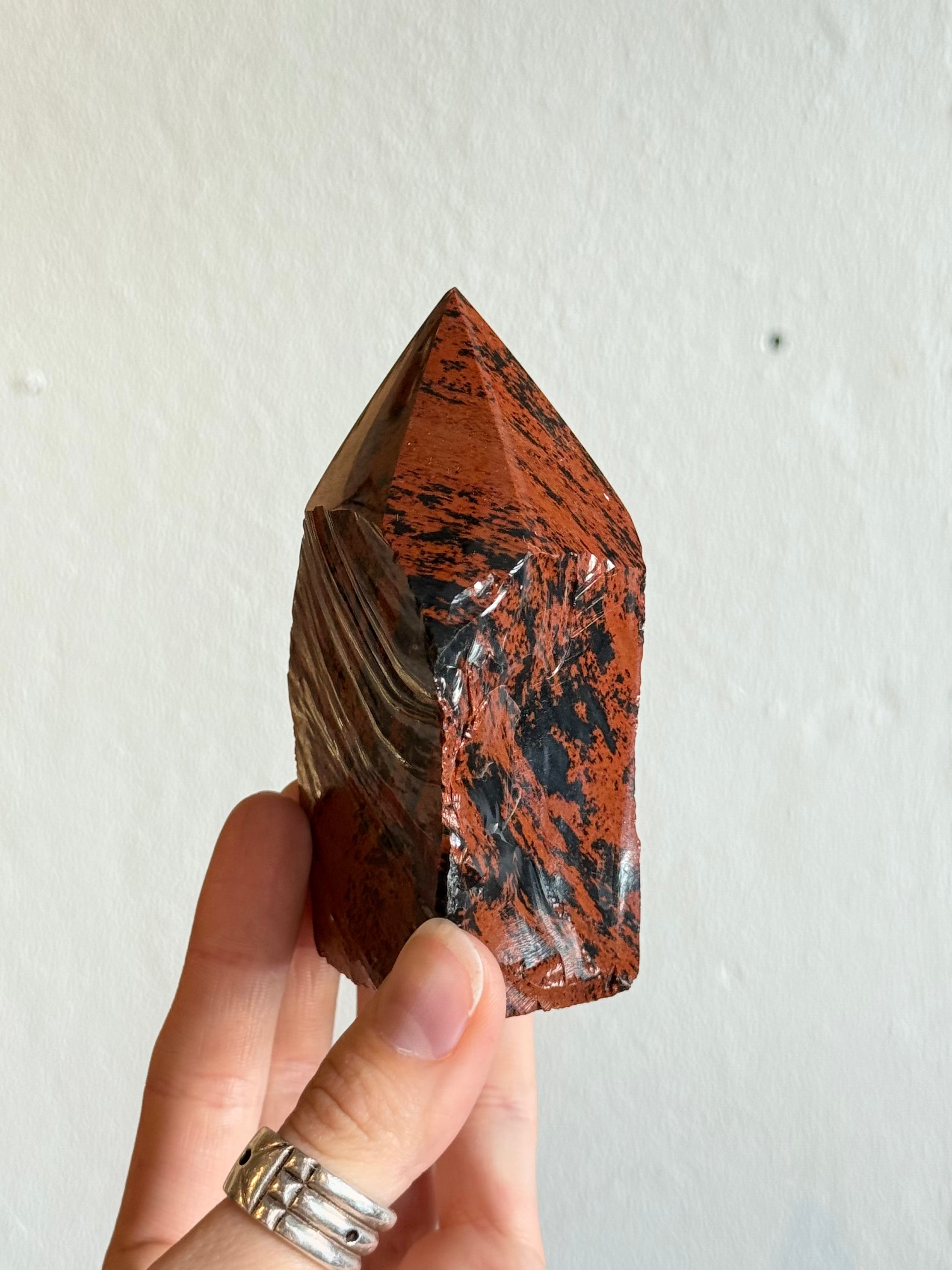 Punta de Obsidiana Caoba / Mahogany Obsidian Point