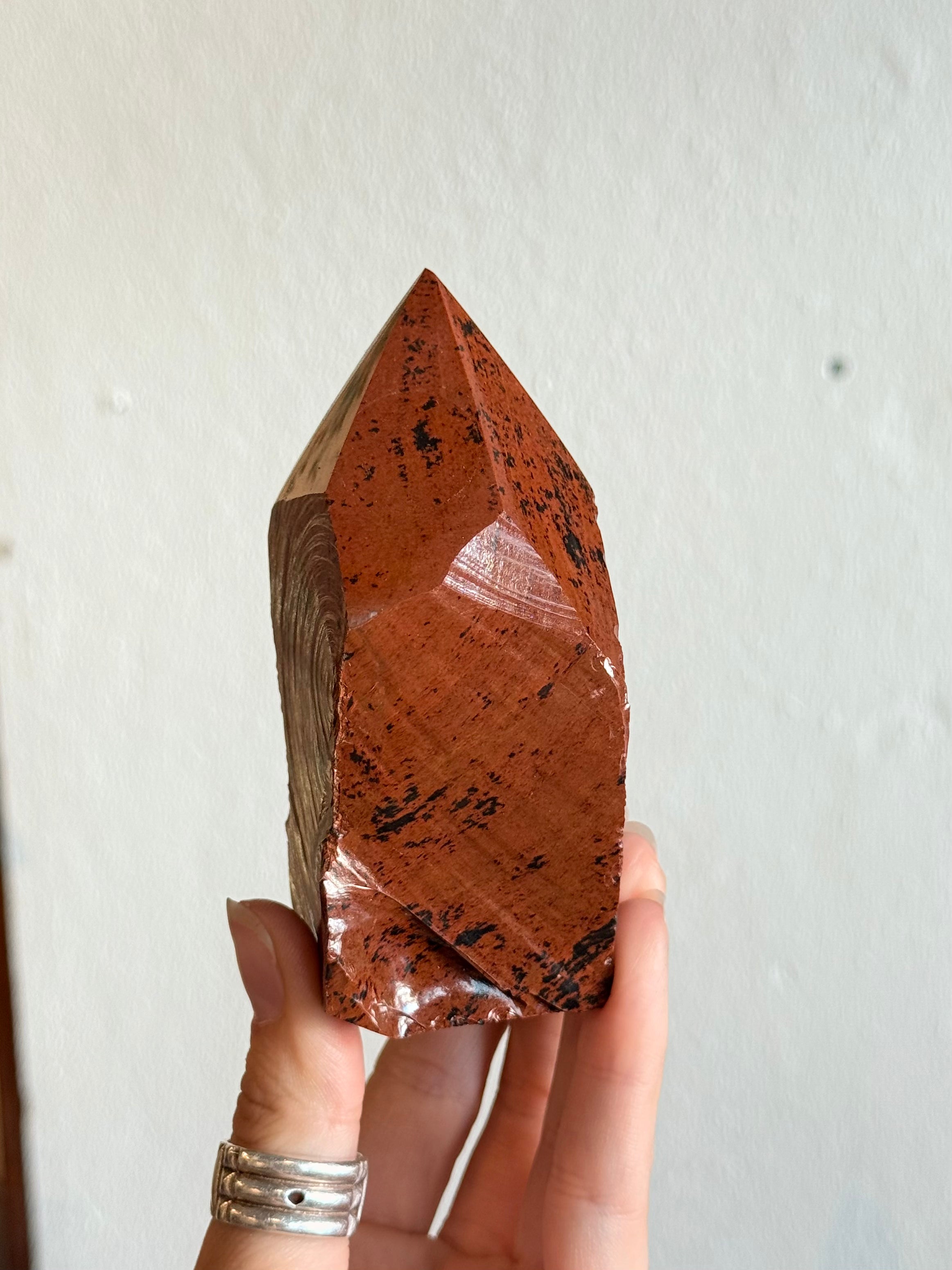 Punta de Obsidiana Caoba / Mahogany Obsidian Point