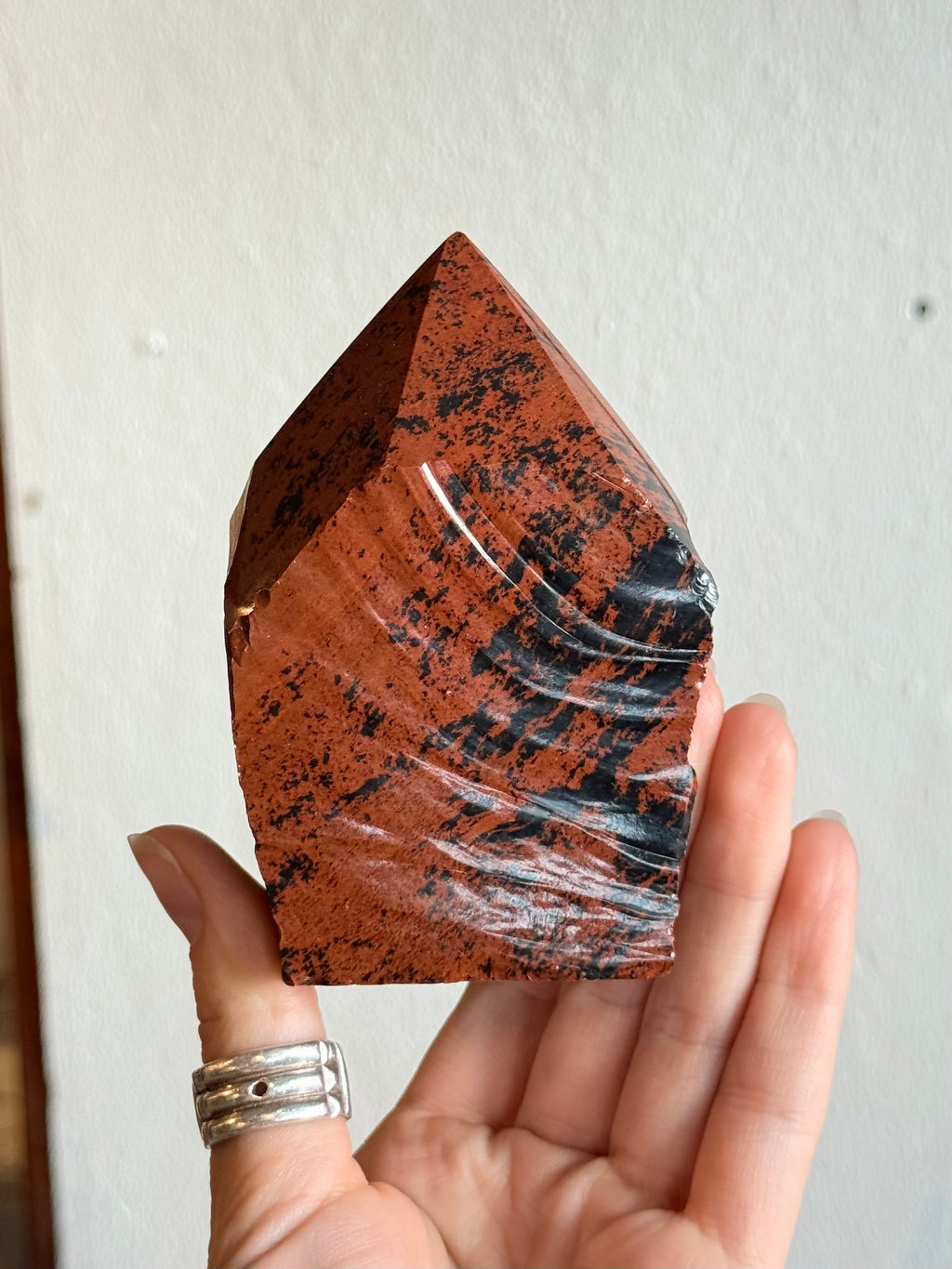 Punta de Obsidiana Caoba / Mahogany Obsidian Point