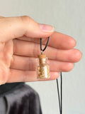 Colgante Frasco con Arena del Desierto del Sáhara / Sahara Desert Sand Jar Pendant