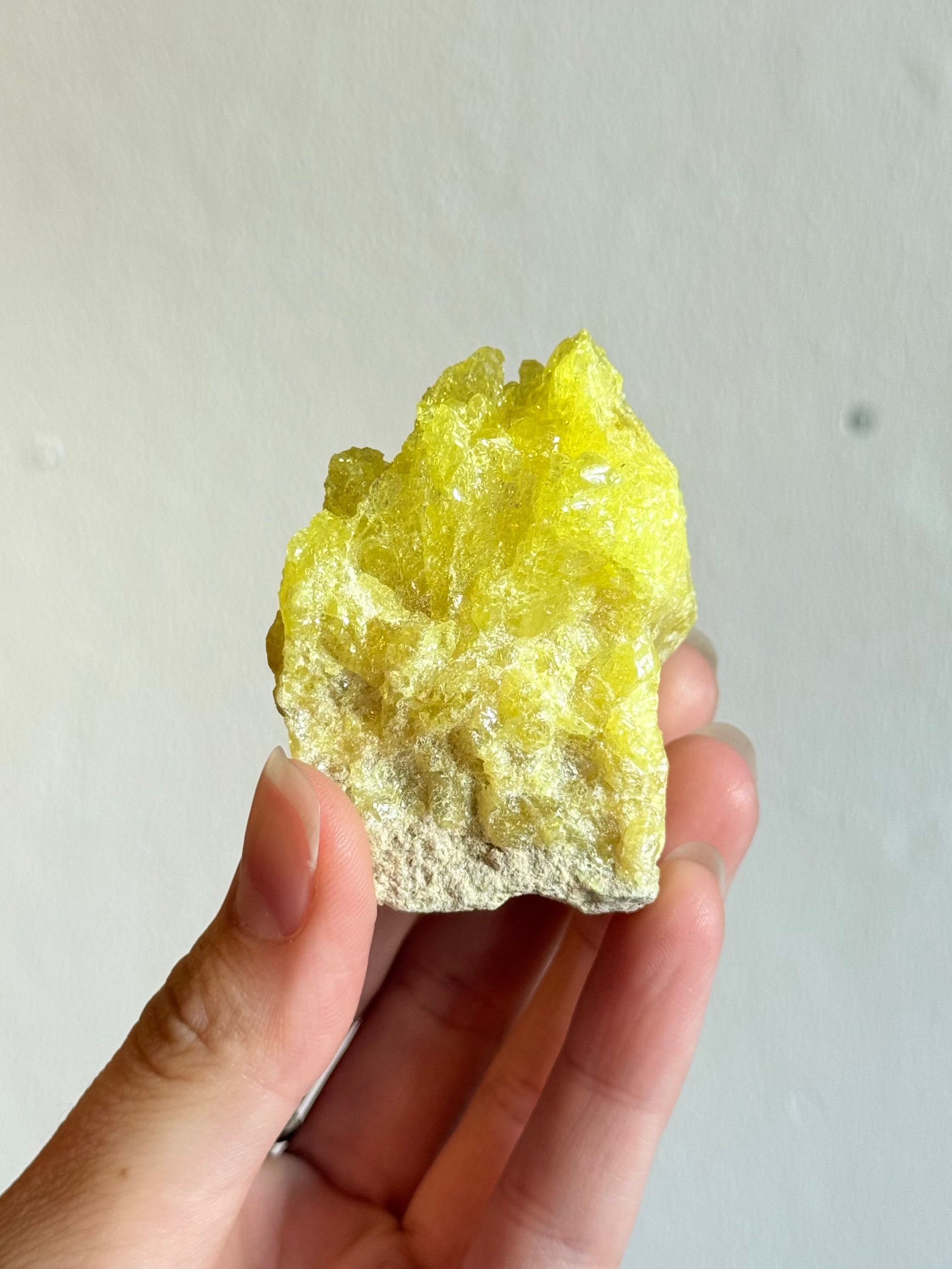 Azufre Cristalizado / Crystallized Sulfur