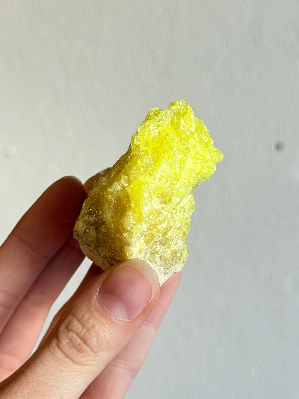 Azufre Cristalizado / Crystallized Sulfur