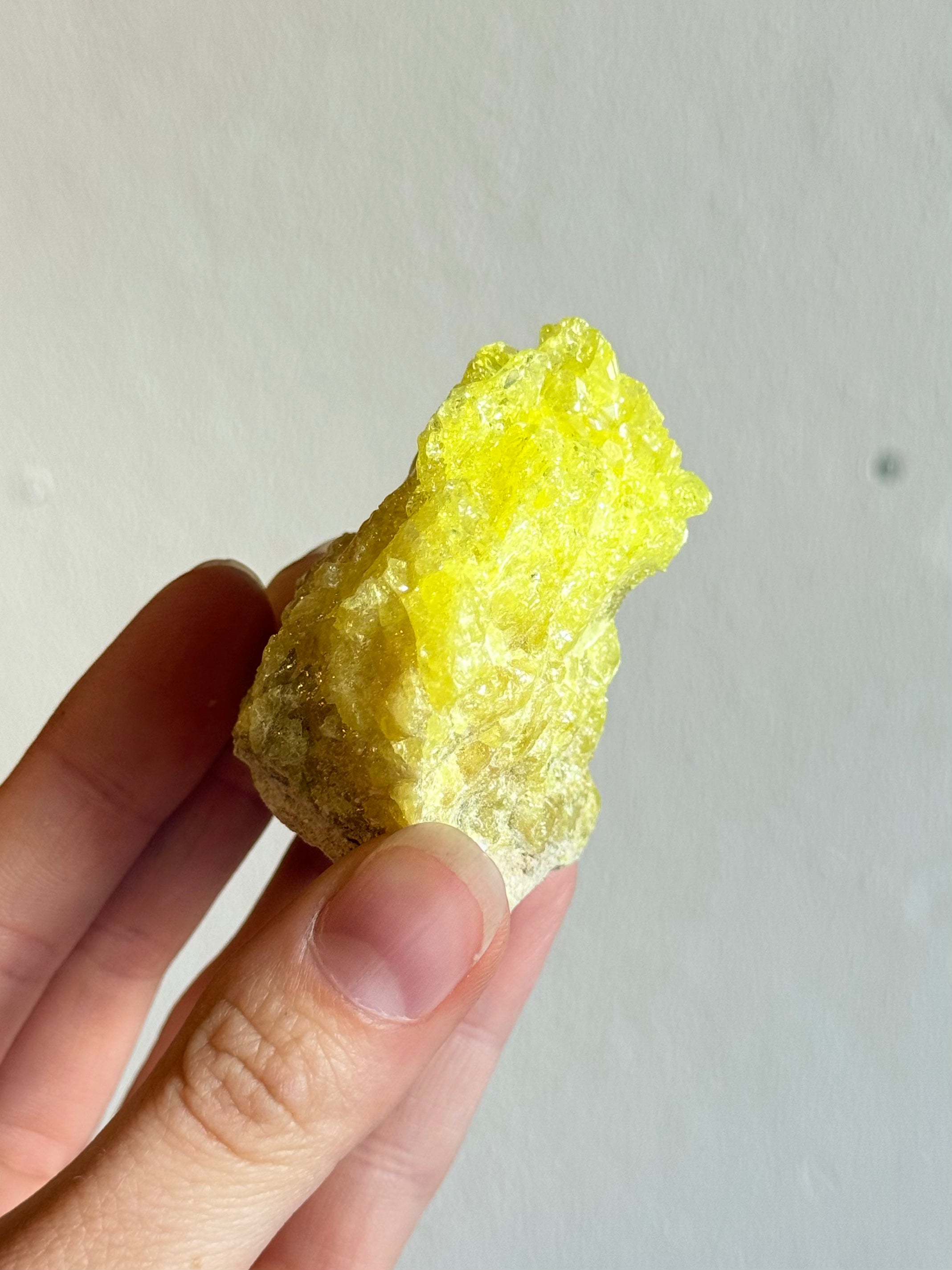 Azufre Cristalizado / Crystallized Sulfur