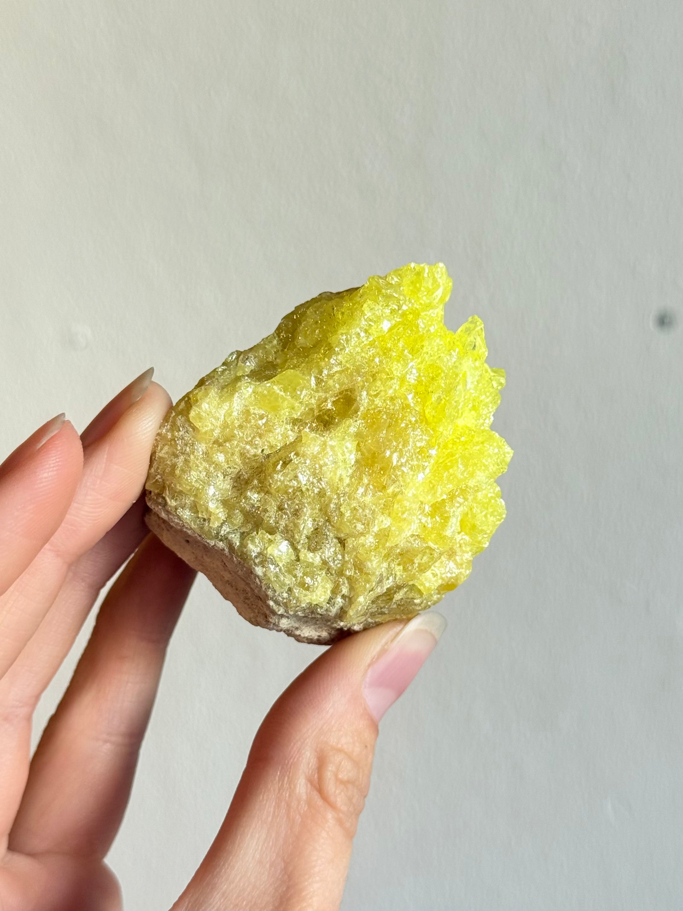 Azufre Cristalizado / Crystallized Sulfur