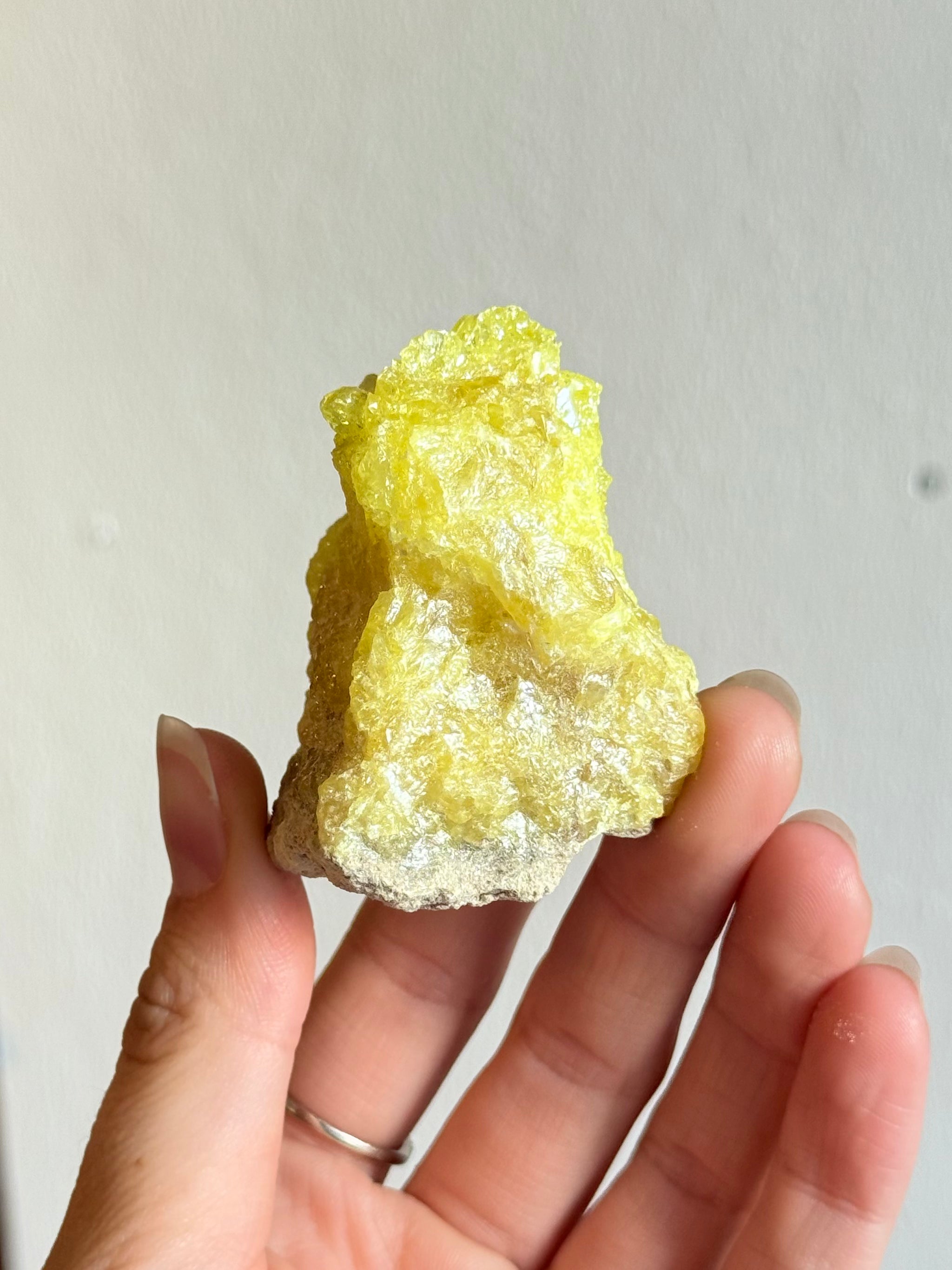 Azufre Cristalizado / Crystallized Sulfur