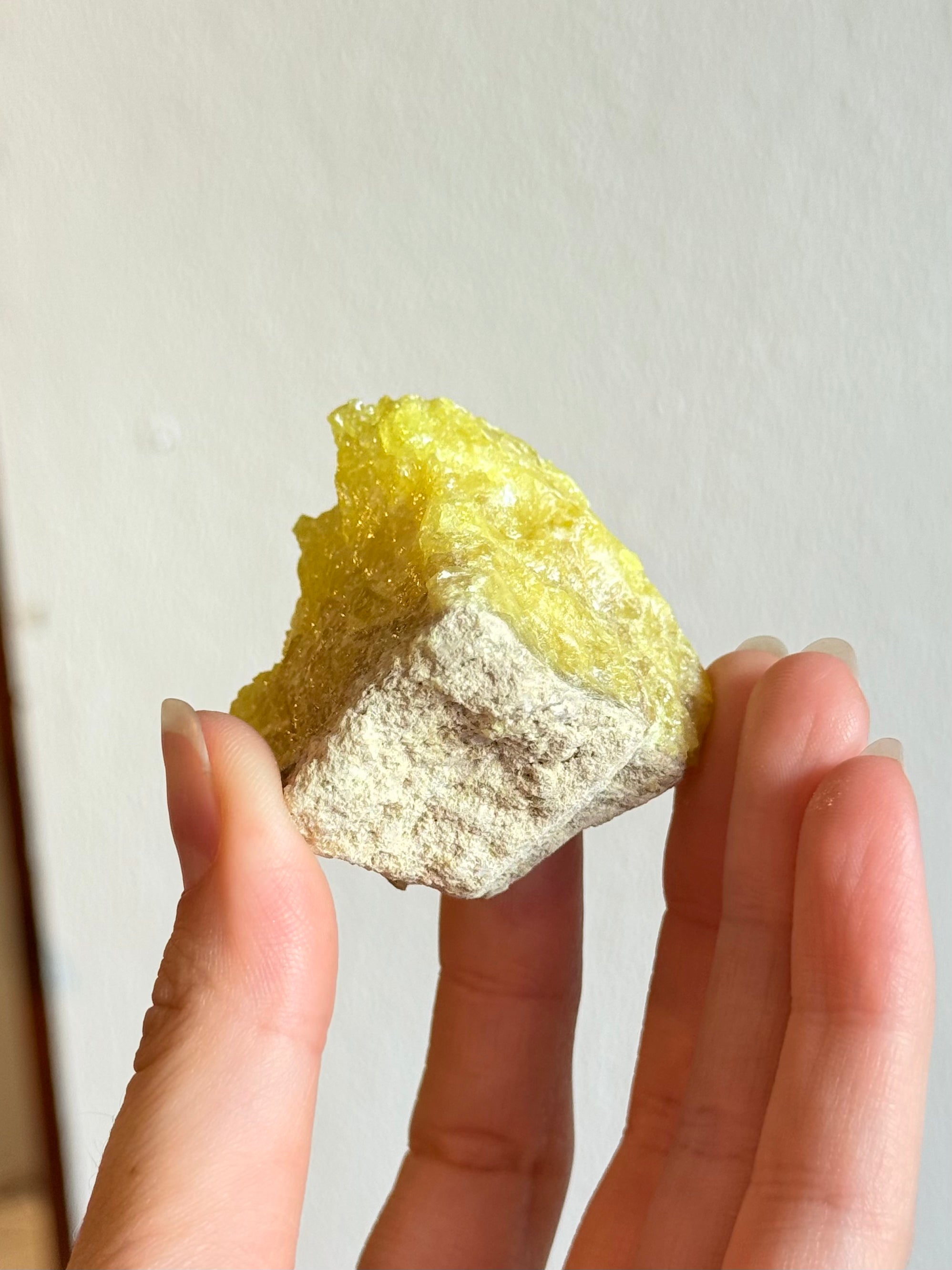 Azufre Cristalizado / Crystallized Sulfur