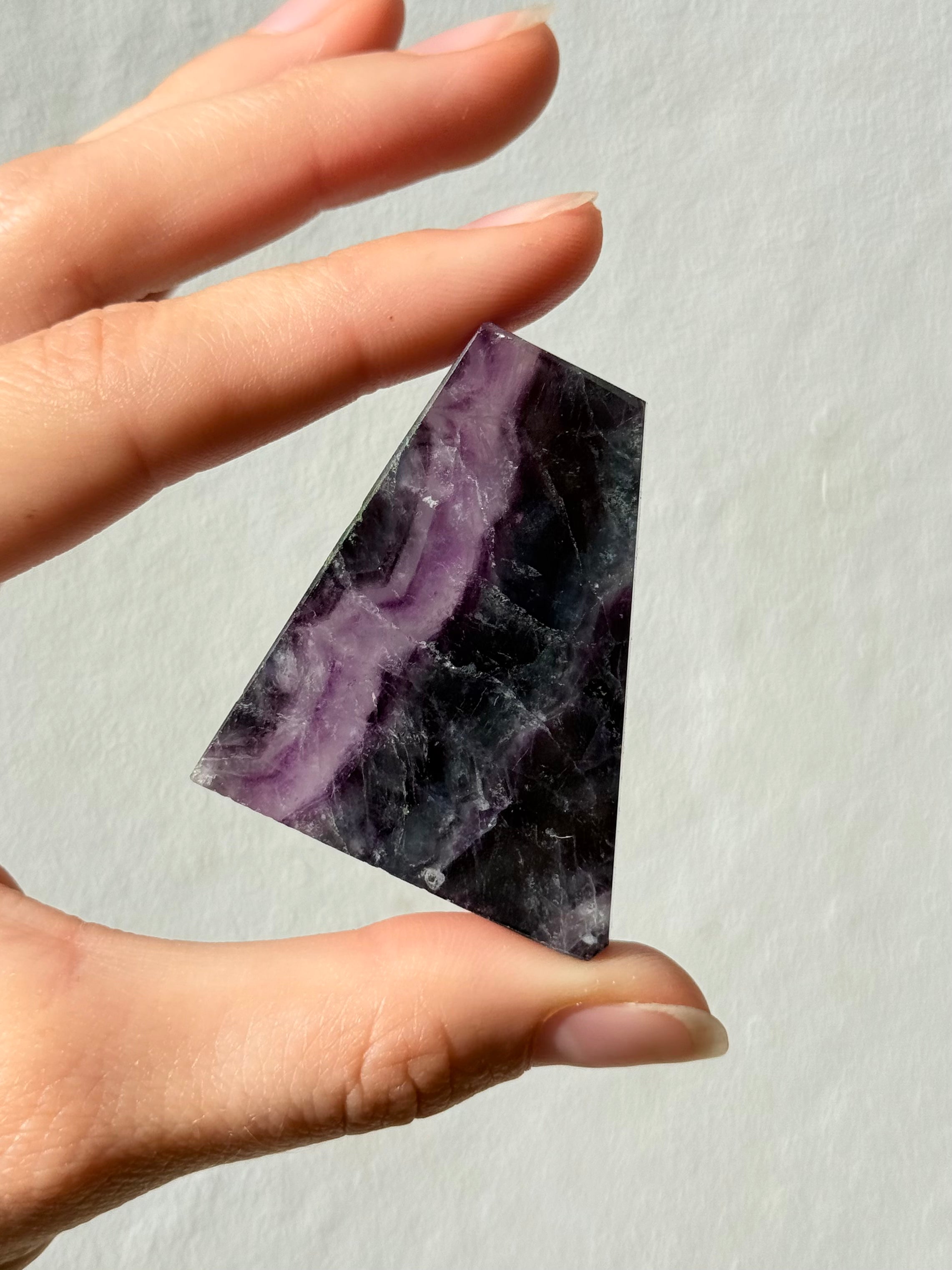 Rainbow Fluorite / Fluorita Arcoíris Small Slab